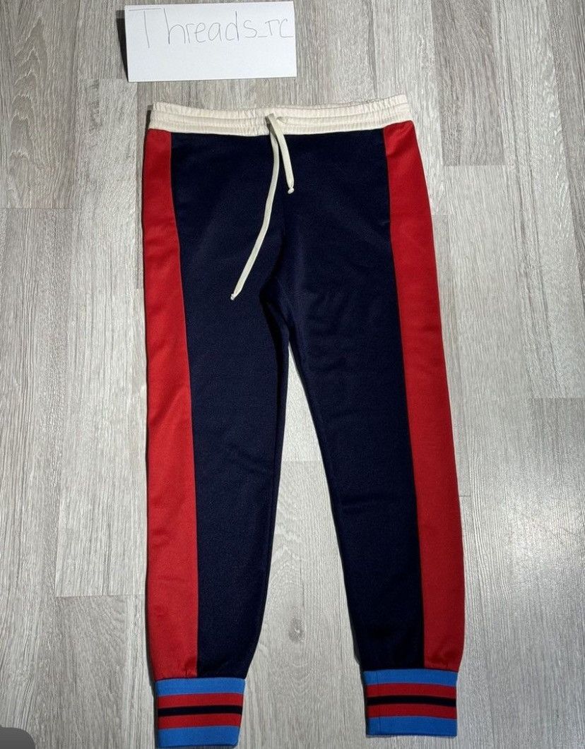 Gucci Gucci Striped Jersey Track Pants Size 26" / US 2 / IT 38 - 2 Thumbnail