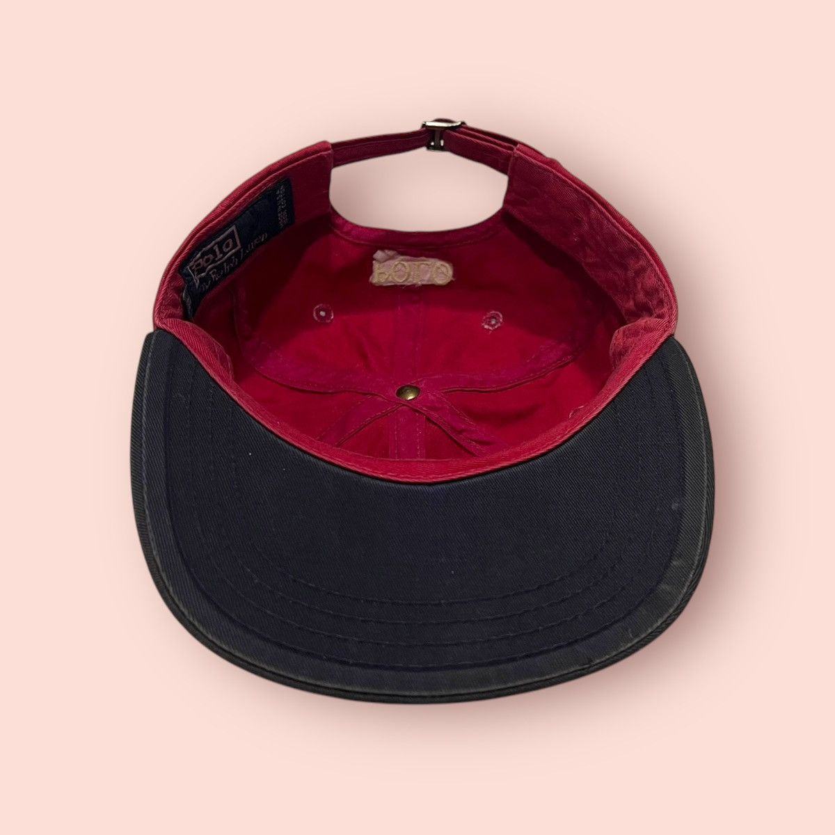 Polo Ralph Lauren × Ralph Lauren VINTAGE POLO USA EMBROIDERED FLAG LOGO STRAPBACK CAP Size ONE SIZE - 15 Thumbnail