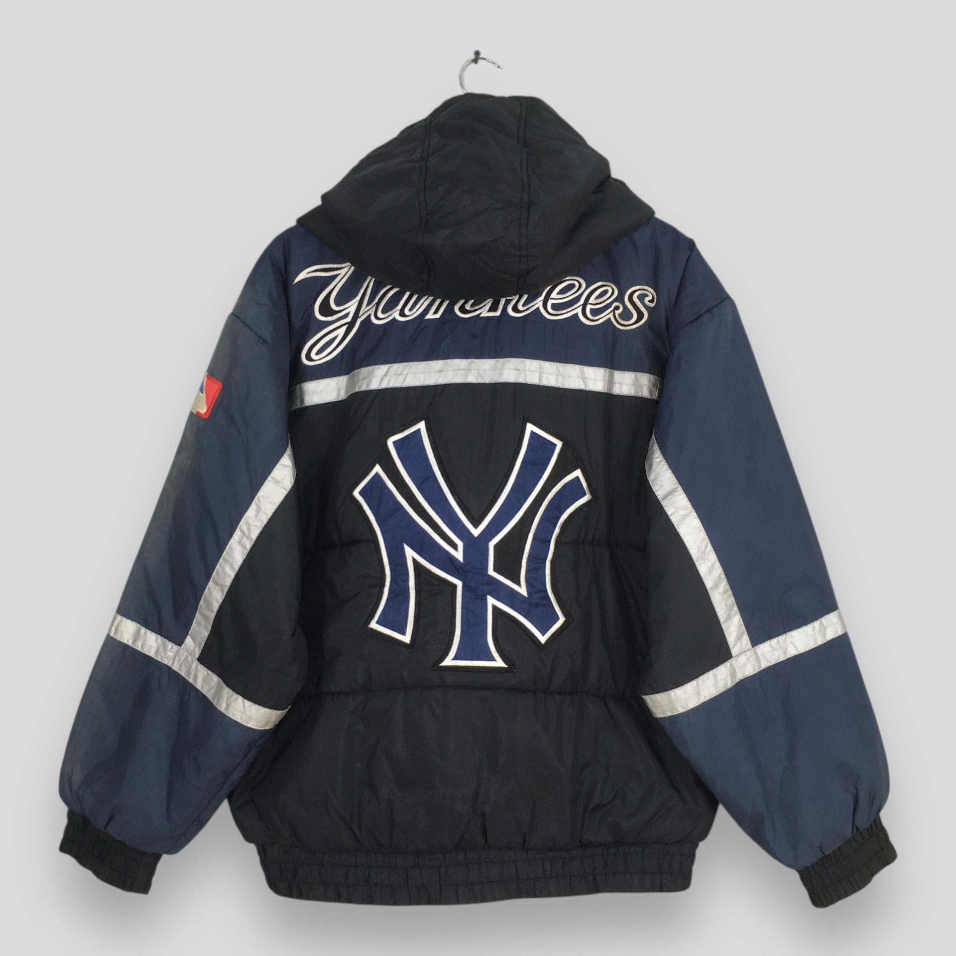MLB Vintage 90s New York Yankees MLB Varsity Jacket Medium Size US M / EU 48-50 / 2 - 7 Thumbnail