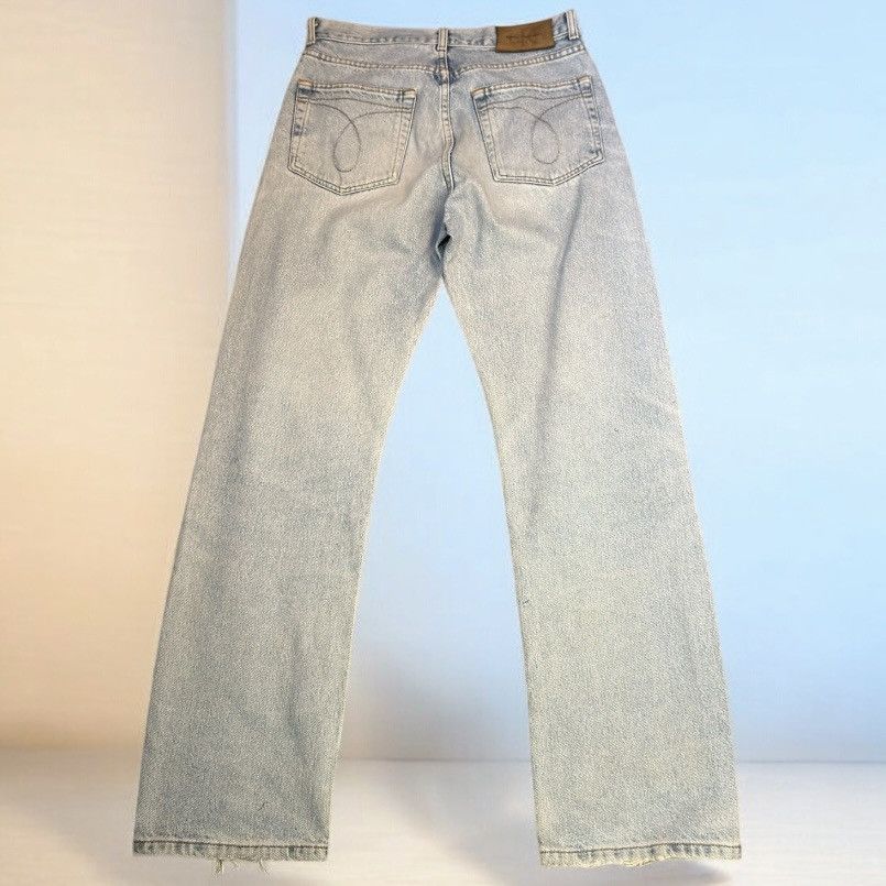 Calvin Klein 205W39NYC 🔥🔥 Original Calvin Klein Double Stone Wash Jeans Size US 29 - 2 Thumbnail