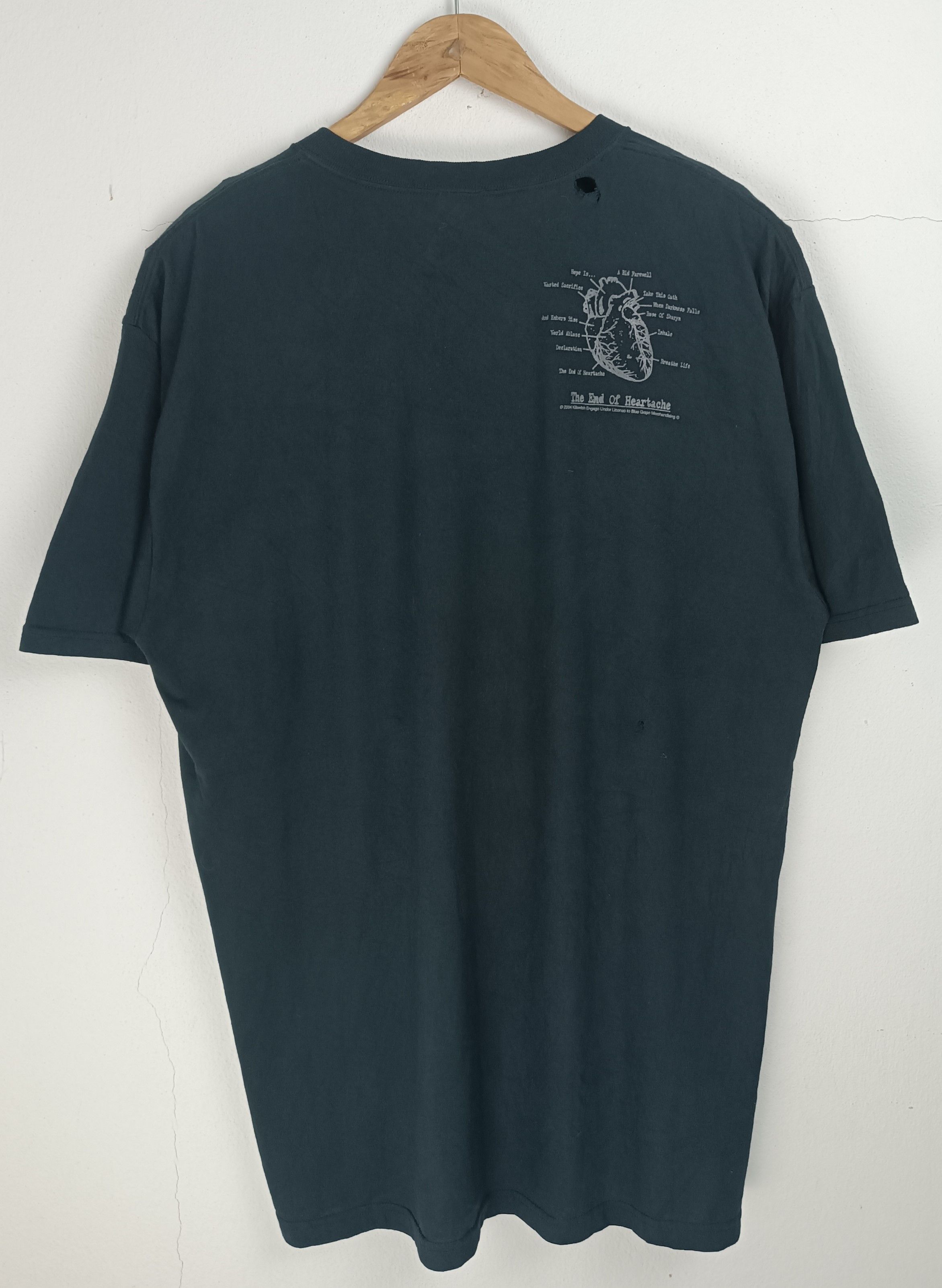 Band Tees THRASHED FADED VINTAGE Y2K KILLSWITCH ENGAGE TEE TRIVIUM Size US XL / EU 56 / 4 - 4 Thumbnail