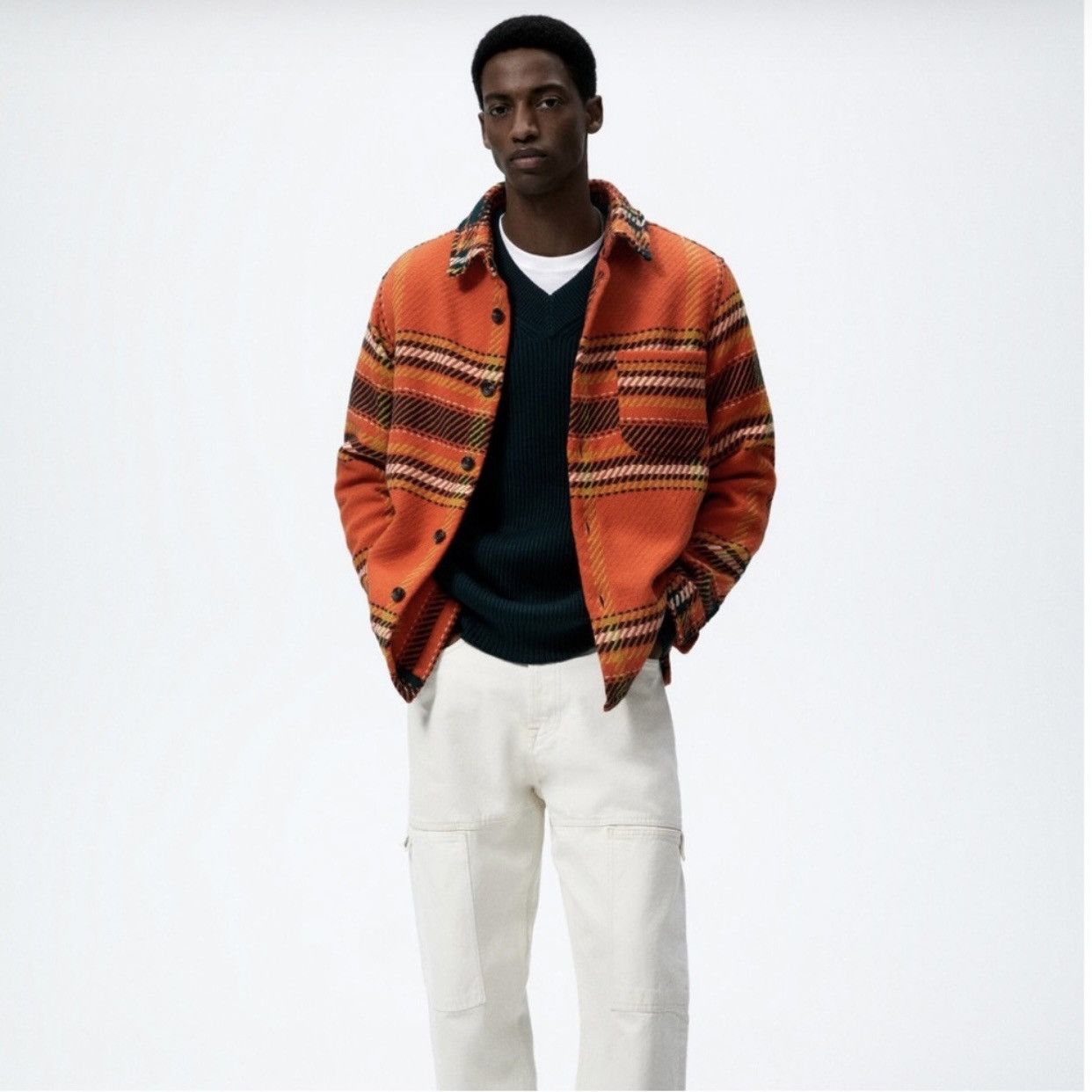 Zara Zara Plaid Overshirt Size US S / EU 44-46 / 1 - 8 Thumbnail