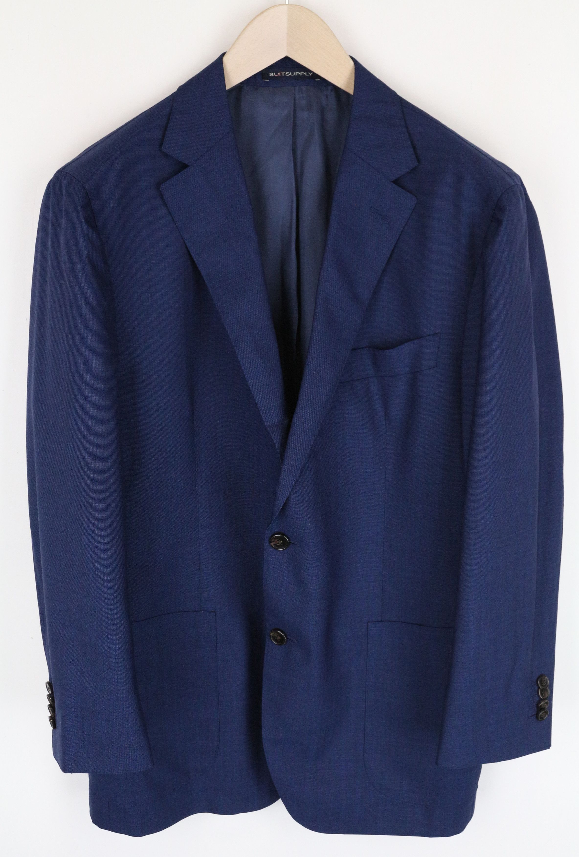 image of Suitsupply Havana Uk46R Bluewool Linedblazer 61405, Men's