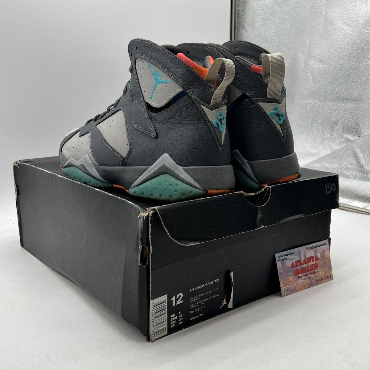Jordan Brand Air Jordan 7 Barcelona days Size US 12 / EU 45 - 4 Thumbnail