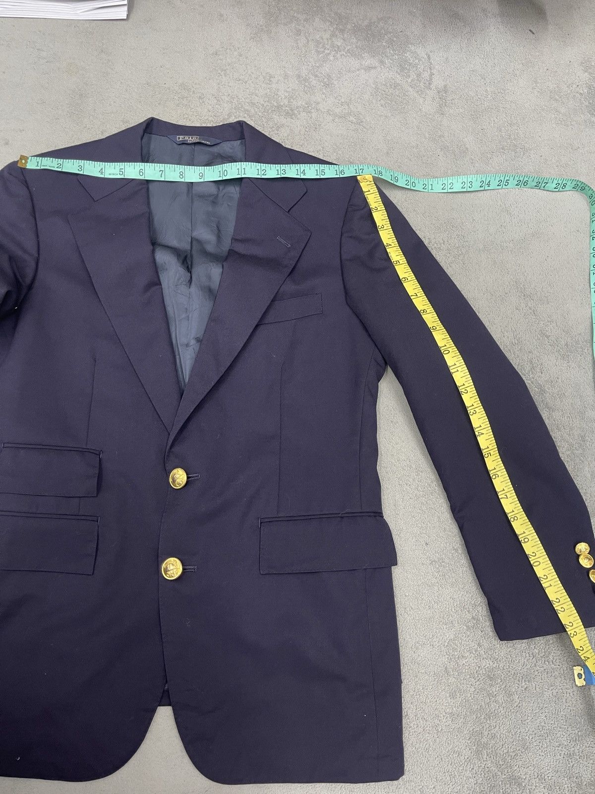 Polo Ralph Lauren × Vintage STEALS💥POLO RALPH LAUREN BLAZER THREE BUTTON Size US S / EU 44-46 / 1 - 14 Thumbnail