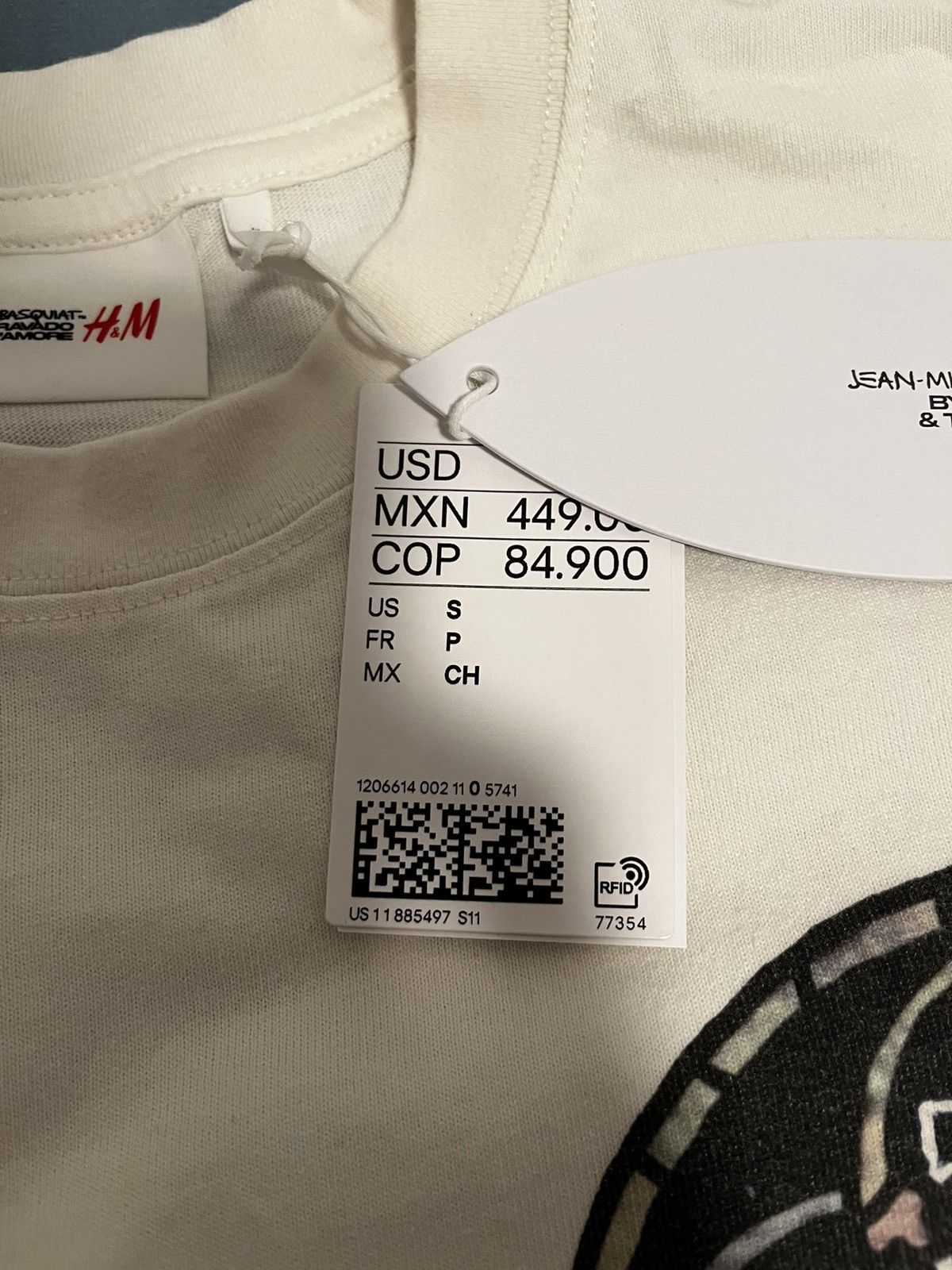 H&M × Jean-Michel Basquiat × Who Decides War MurderBravado WhoDecideswar Relax Fit Cotton T-Shirt Smalll Size US S / EU 44-46 / 1 - 7 Thumbnail