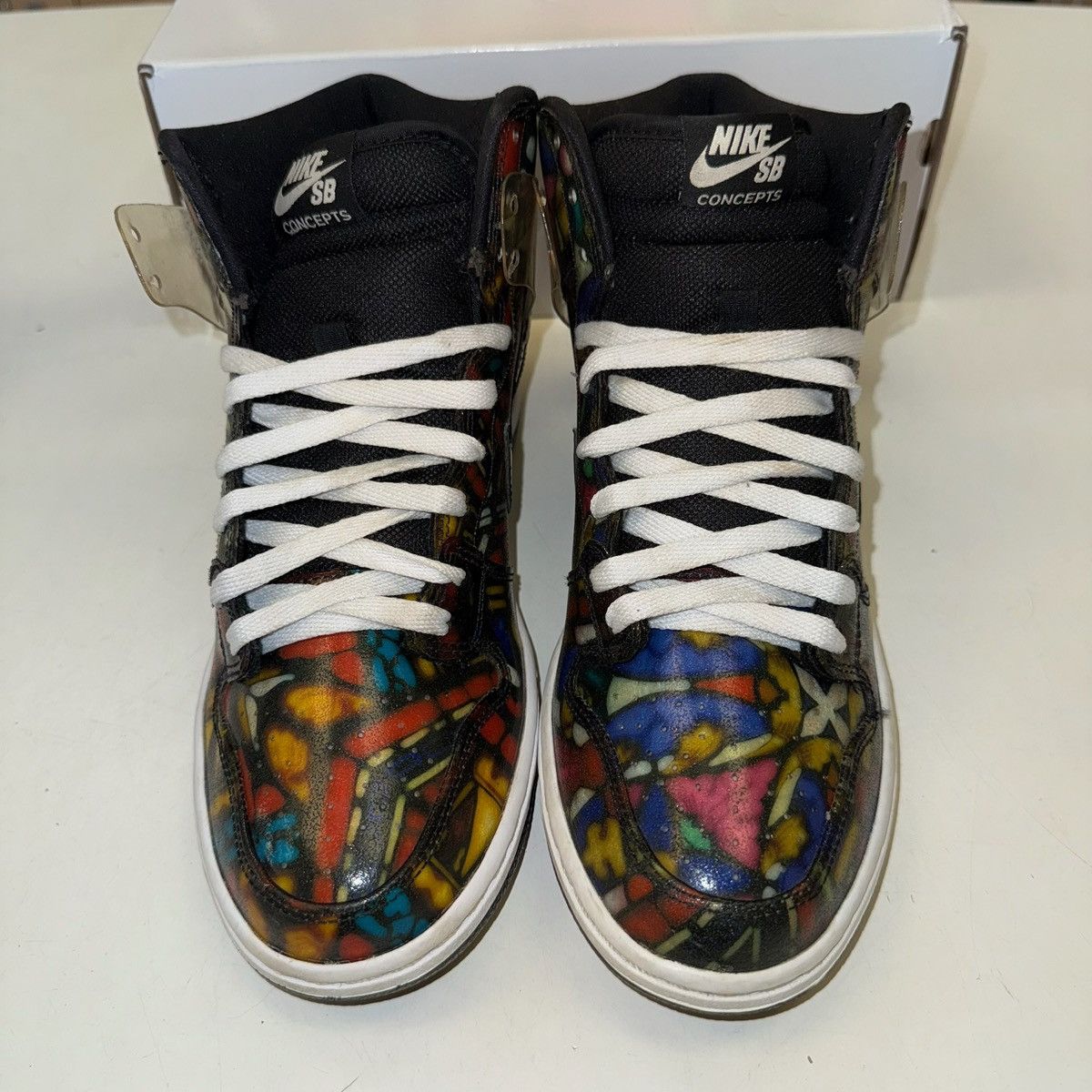 CNCPTS × Nike Size 8 - Nike Concepts x SB Dunk High Stained Glass Size US 8 / EU 41 - 4 Thumbnail