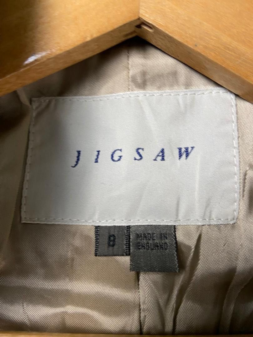Jigsaw JIGSAW Brand Wool Double Breasted Long Coat (203) Size US XXS / EU 40 - 3 Thumbnail