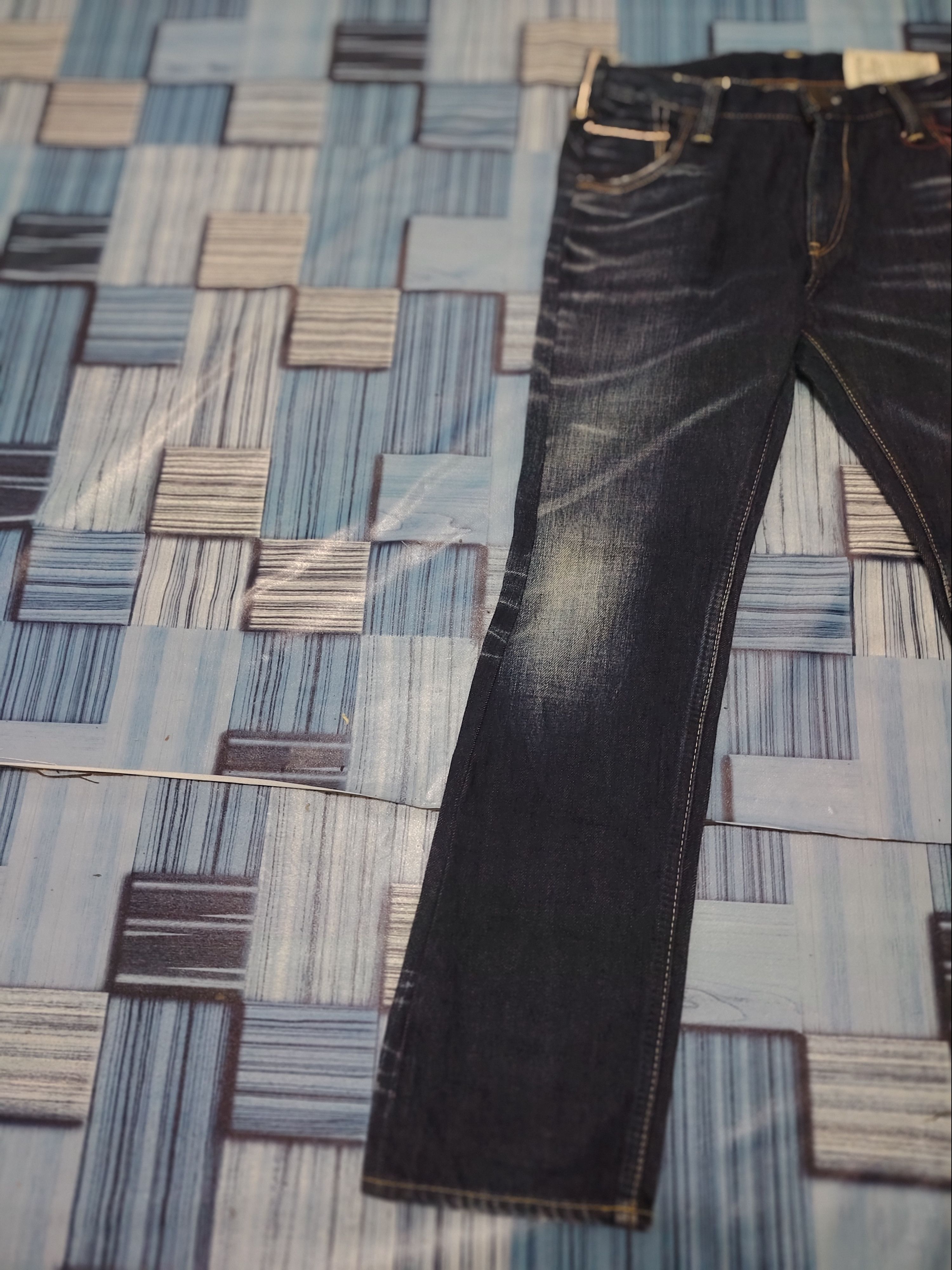 Hysteric Glamour Japanese Antgauge S.P. Platinum Skinny Jeans Selvedge denim Size 28" / US 6 / IT 42 - 9 Thumbnail