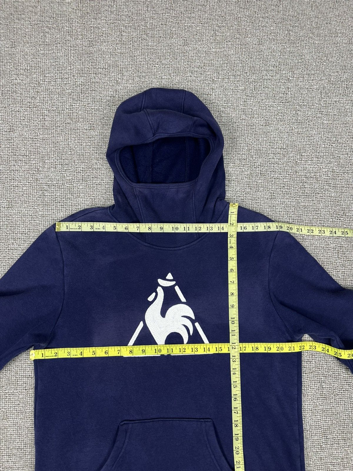 Le Coq Sportif Vintage Le Coq Sportif Big Center logo Hoodie Z299 Size US L / EU 52-54 / 3 - 8 Thumbnail