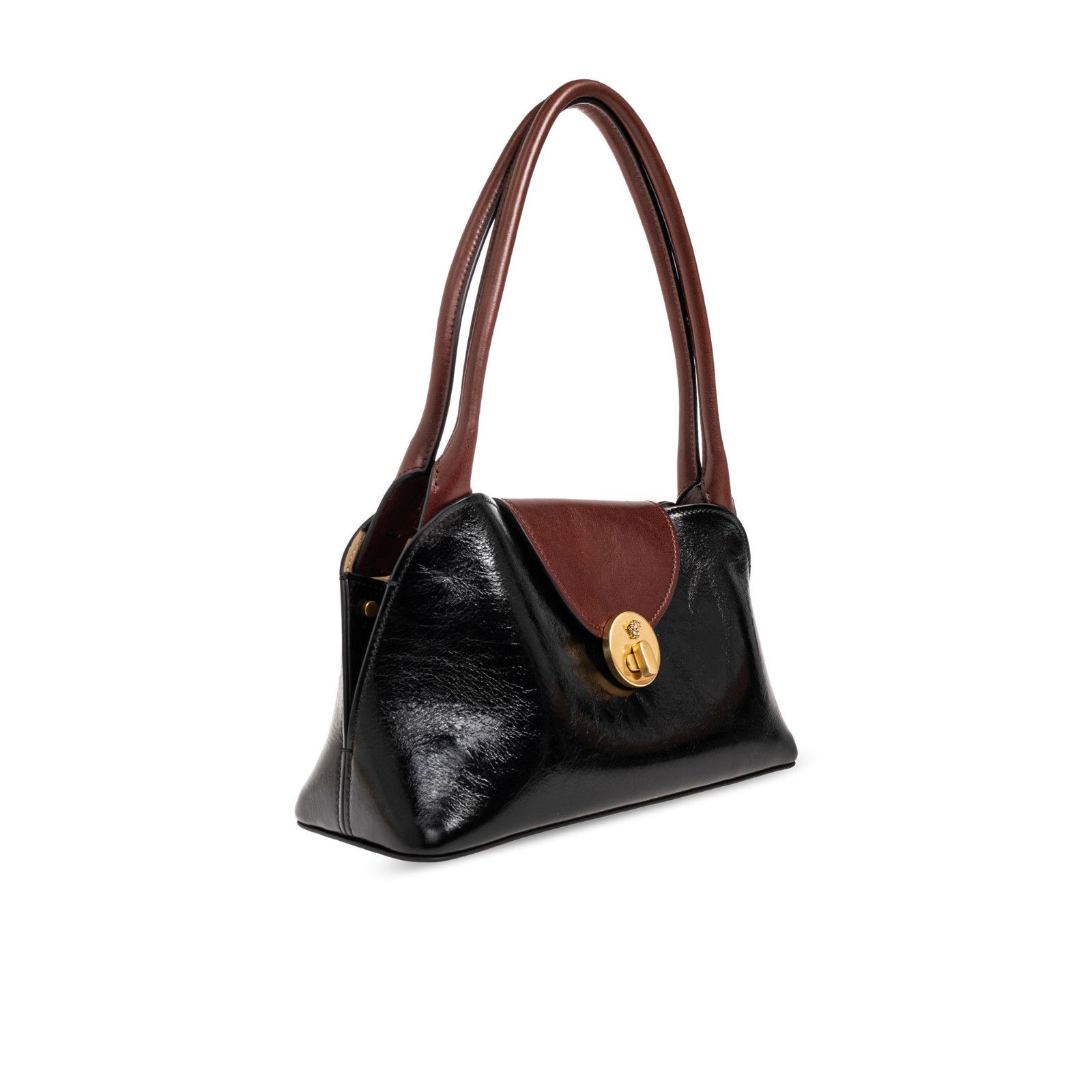 Versace VERSACE Vivian Small Black Leather Shoulder Bag New & Authen Size ONE SIZE - 3 Thumbnail