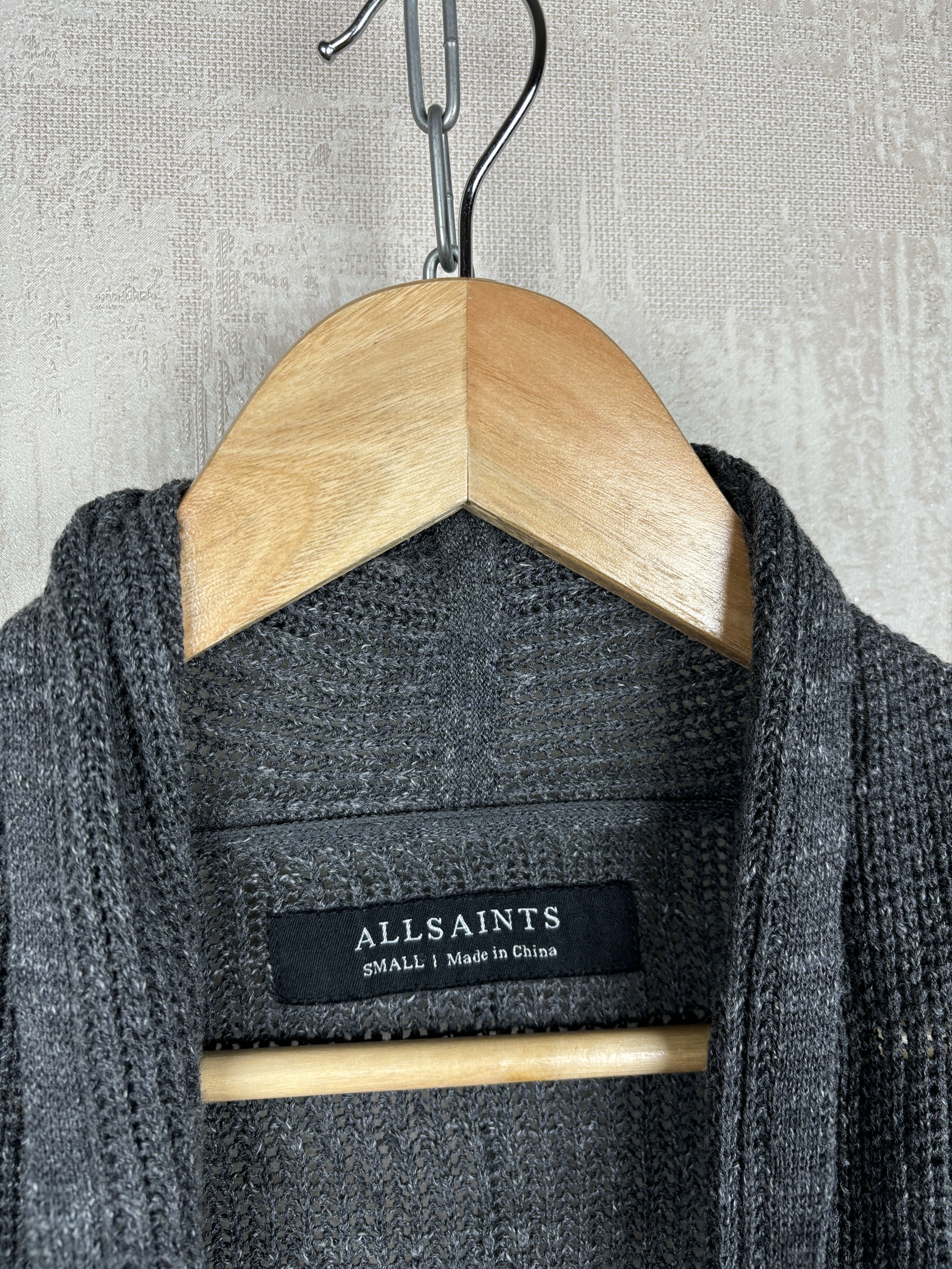 Allsaints AllSaints Dyle Cardigan Mesh Cotton Size US S / EU 44-46 / 1 - 5 Thumbnail