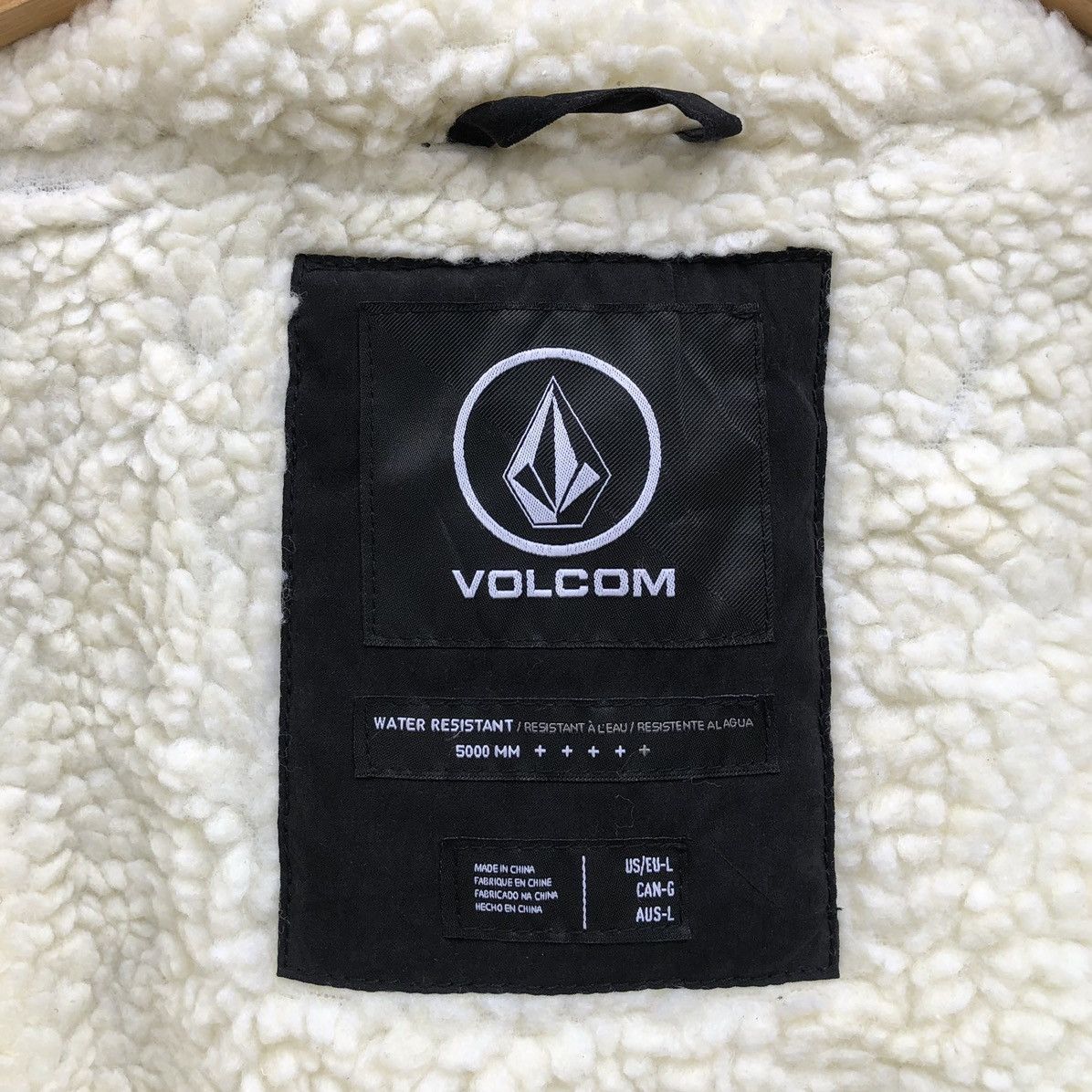 Volcom VOLCOM GOODMAN Lined Fleece Winter Coat Puffer Jacket Size US L / EU 52-54 / 3 - 23 Thumbnail