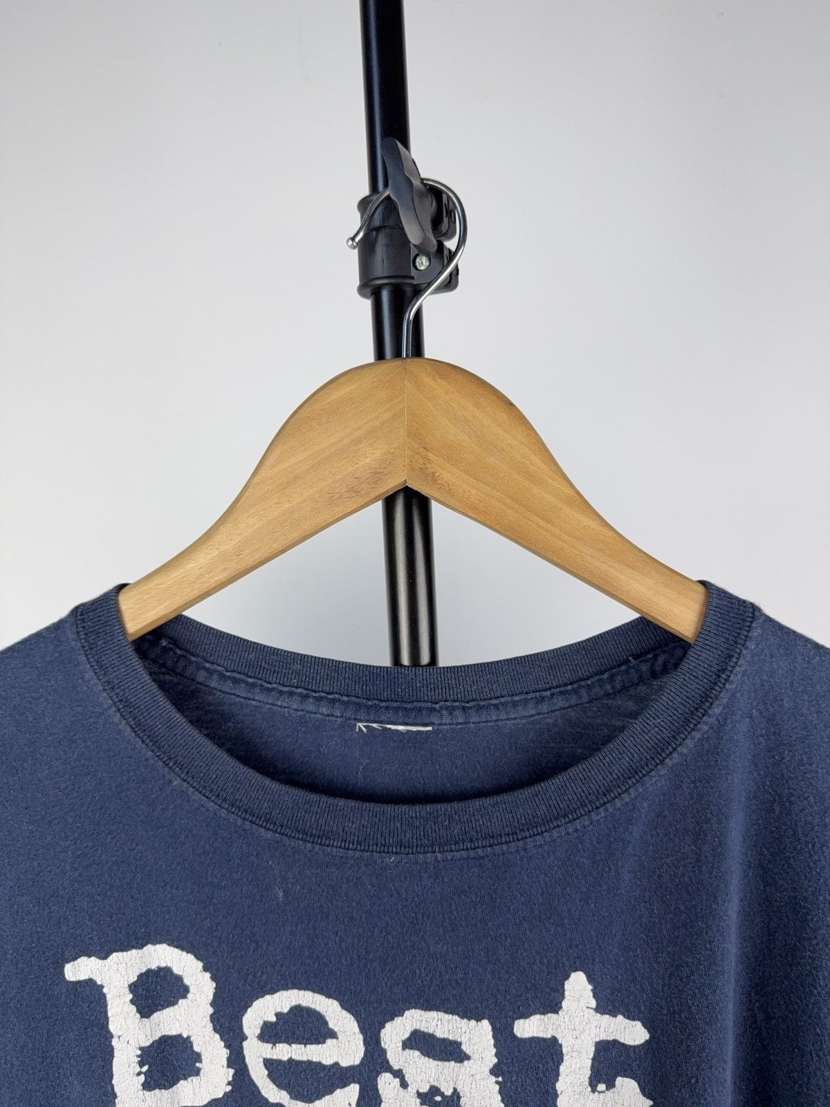 Vintage Funny Dad Sleeveless Tee “Best Dad Ever” Navy Blue Size US M / EU 48-50 / 2 - 2 Thumbnail