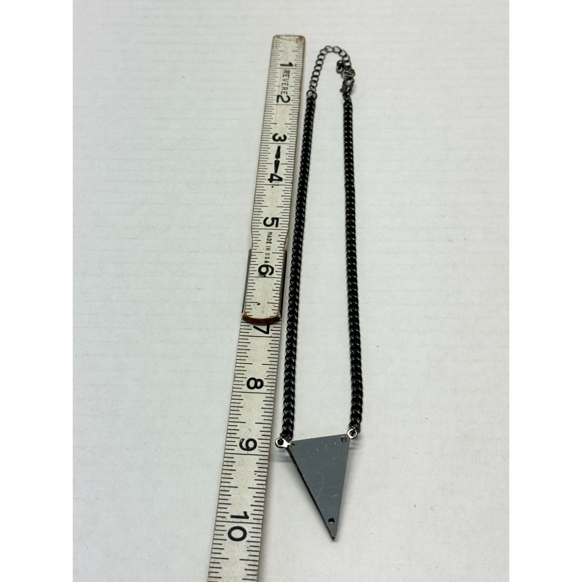 Vintage Rhinestone stud chain necklace Size ONE SIZE - 4 Thumbnail
