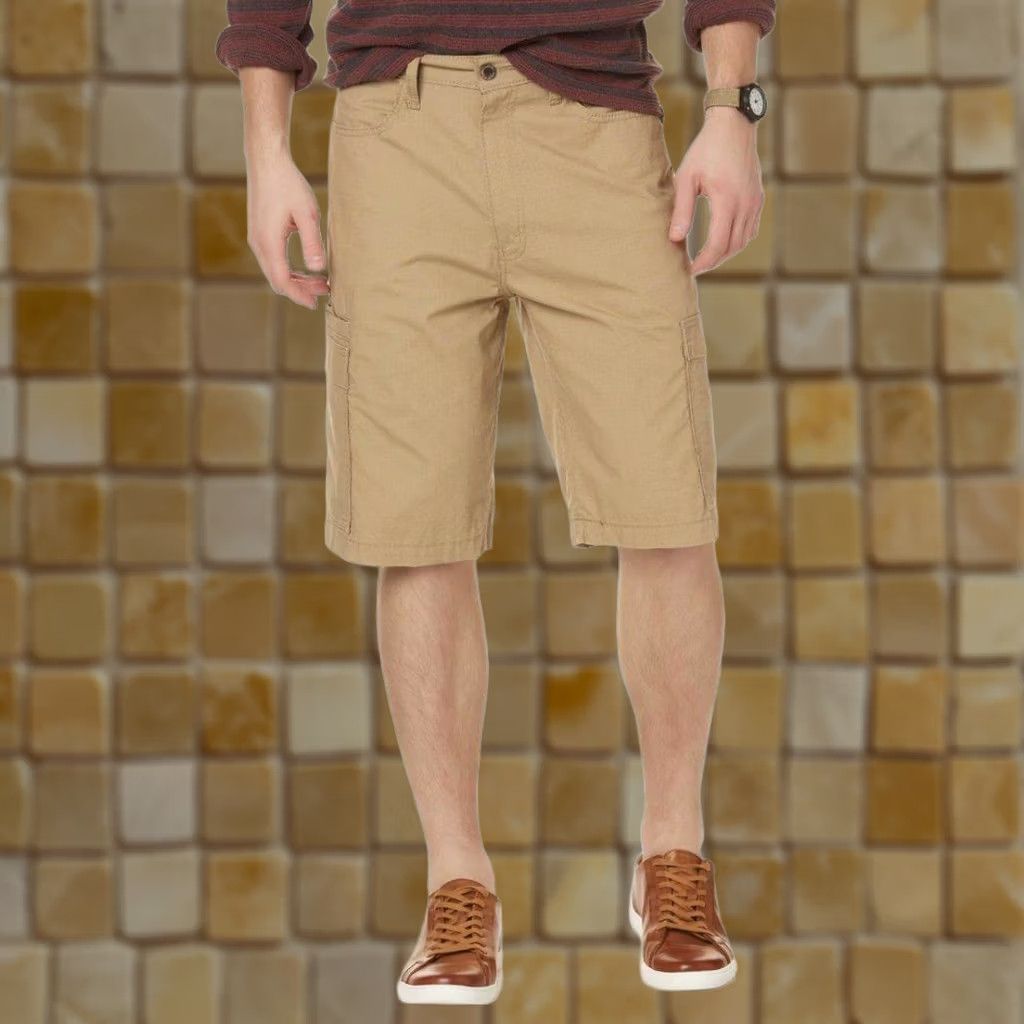 Vintage LEVIS MODERN UTILITY SHORTS Khaki 42? Mens Shorts Straight Leg Beige 42 Levis Modern Utility Shorts Beidge? Size US 42 / EU 58 - 1 Preview
