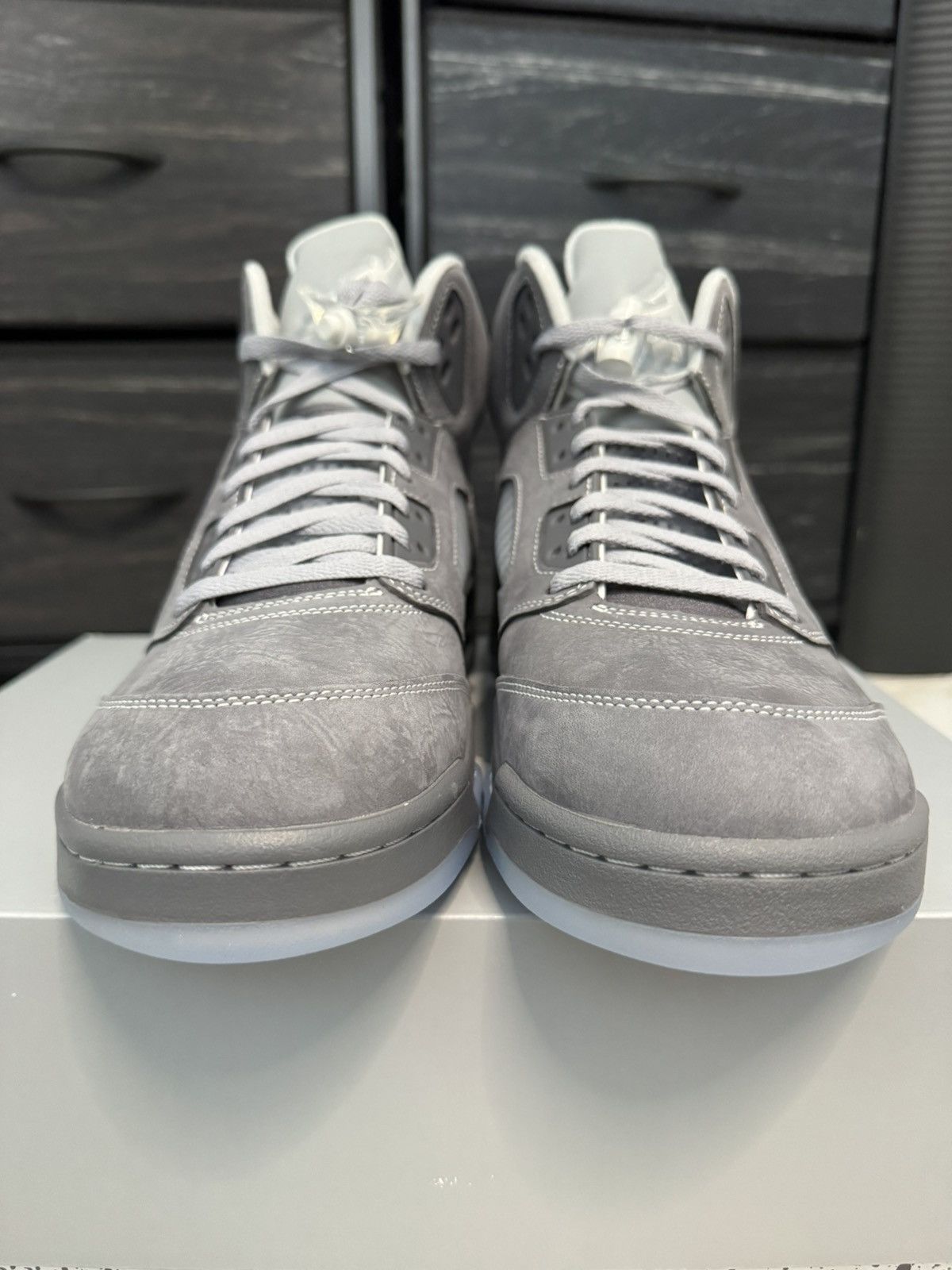 Jordan Brand Jordan 5 Wolf Grey 2026 Size 12 DS OG All Size US 12 / EU 45 - 4 Thumbnail
