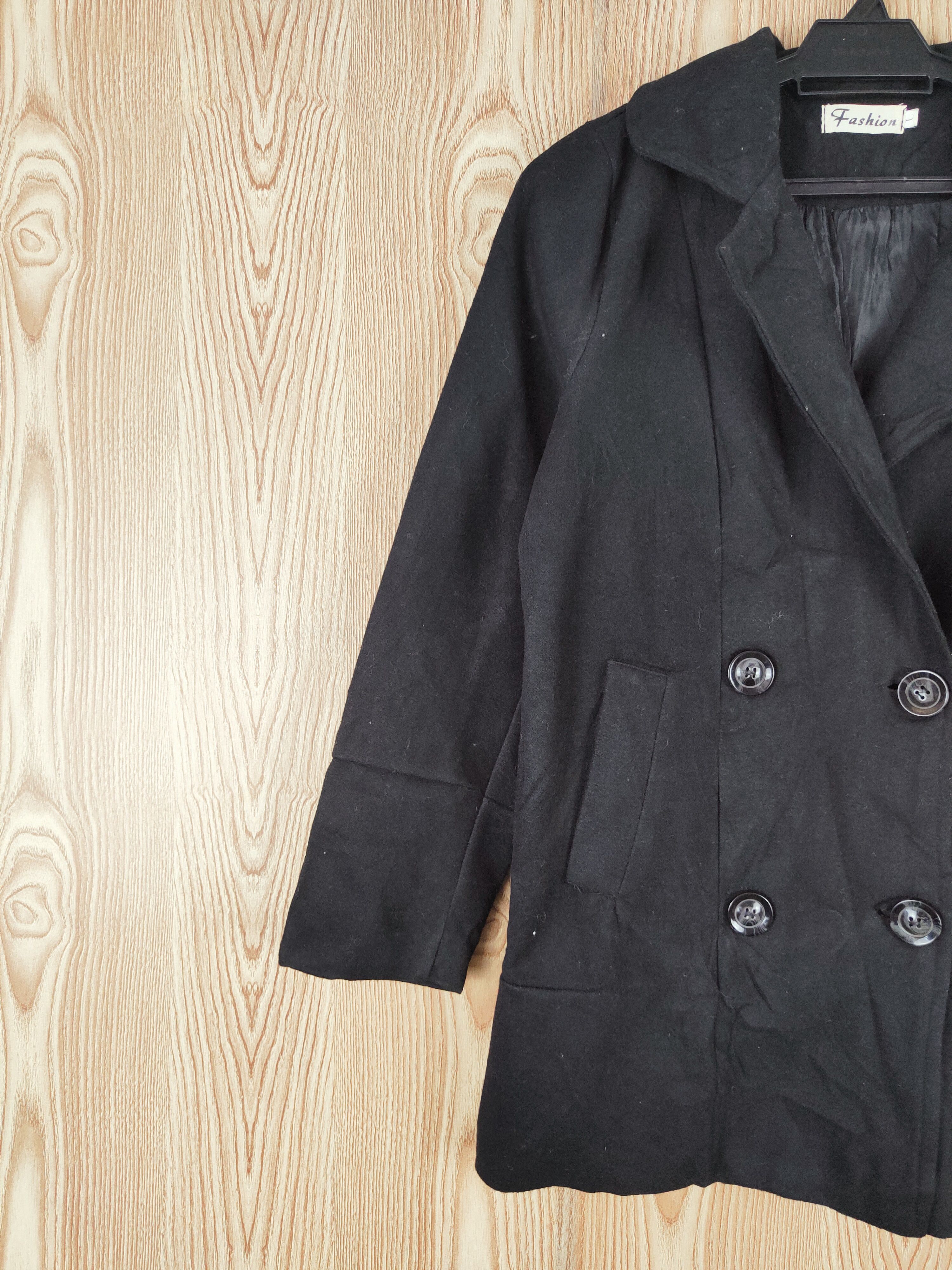 Japanese Brand × Vintage Vintage Detective by Fashion Black Coats Size US L / EU 52-54 / 3 - 3 Thumbnail