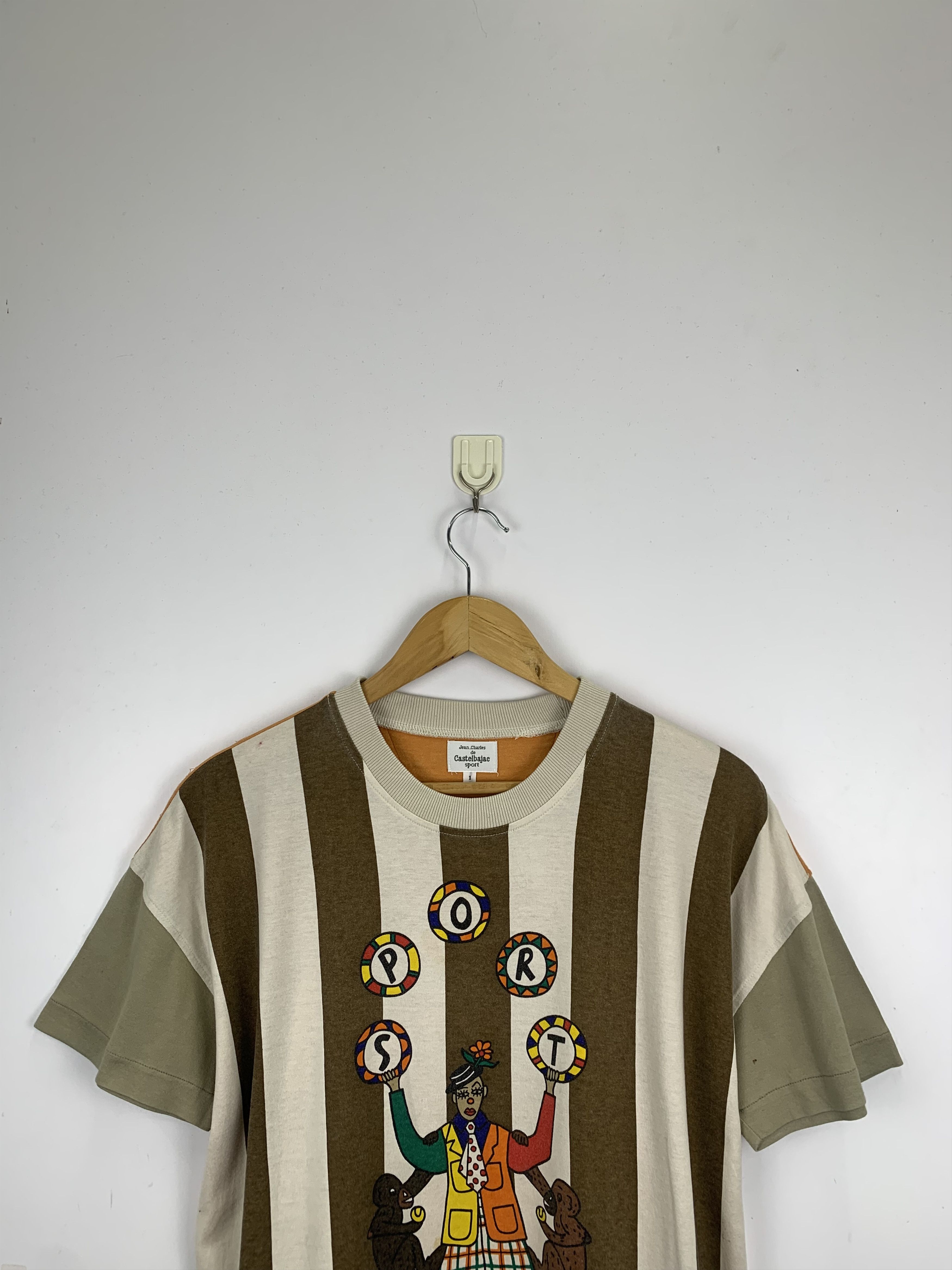 Jean Charles De Castelbajac × Vintage Vintage Jean Charles De Castelbajac T Shirt TA0091 Size US L / EU 52-54 / 3 - 2 Thumbnail