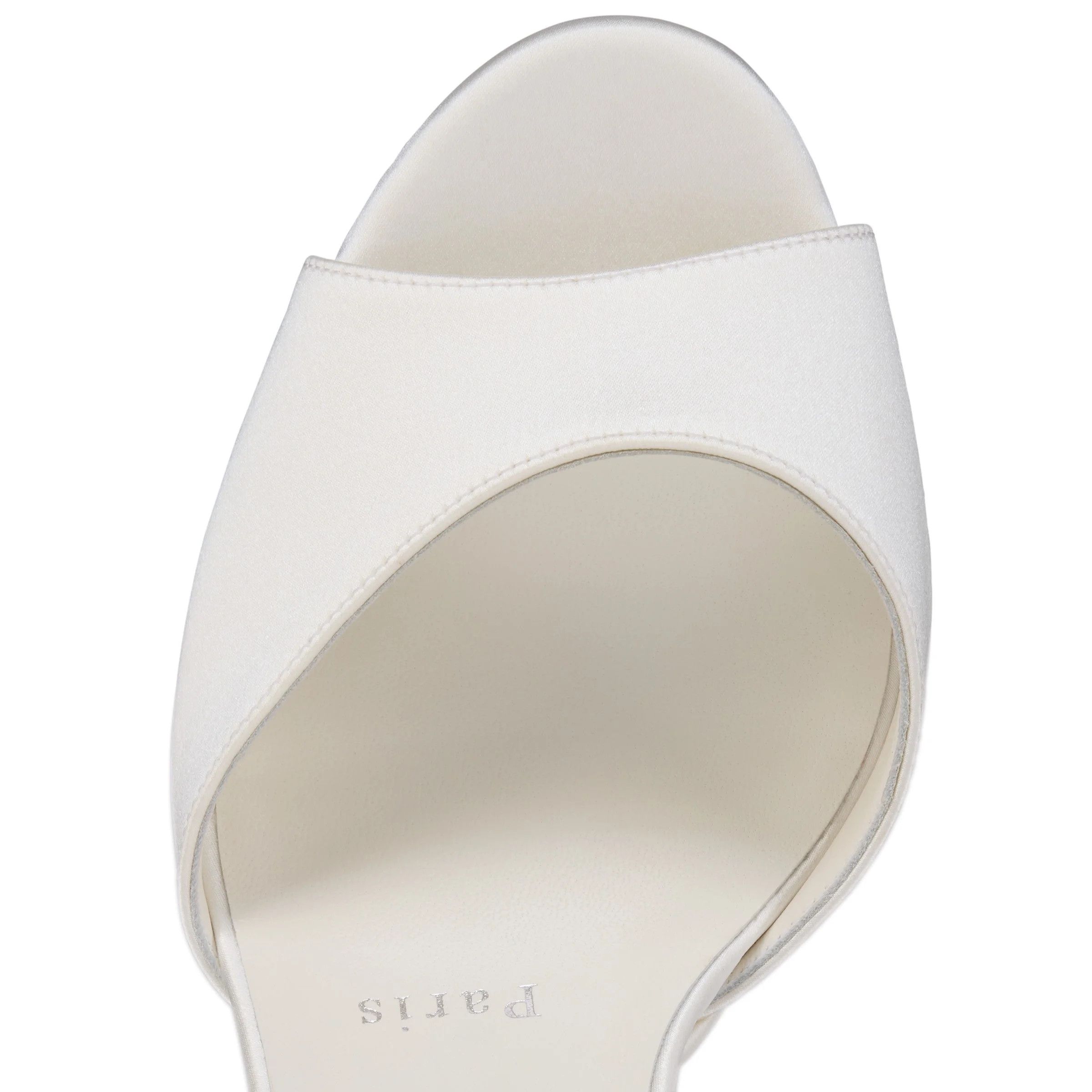 Christian Louboutin os11x0526 Sandaloo 130mm Sandals in Ivory Size US 11 / IT 41 - 5 Thumbnail