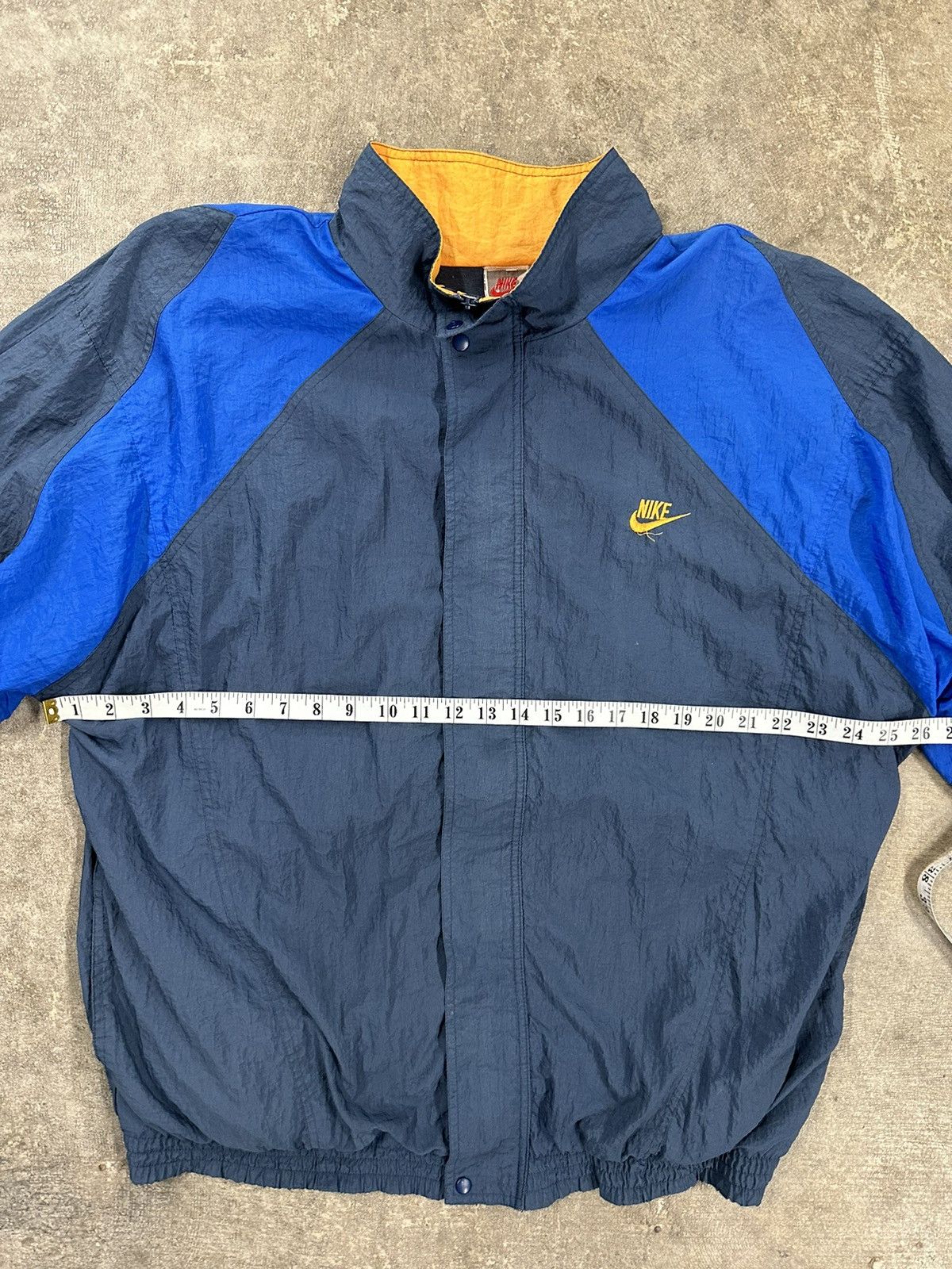 Nike Vintage 80s Nike Colour Block Windbreaker Jacket Size US XL / EU 56 / 4 - 11 Thumbnail