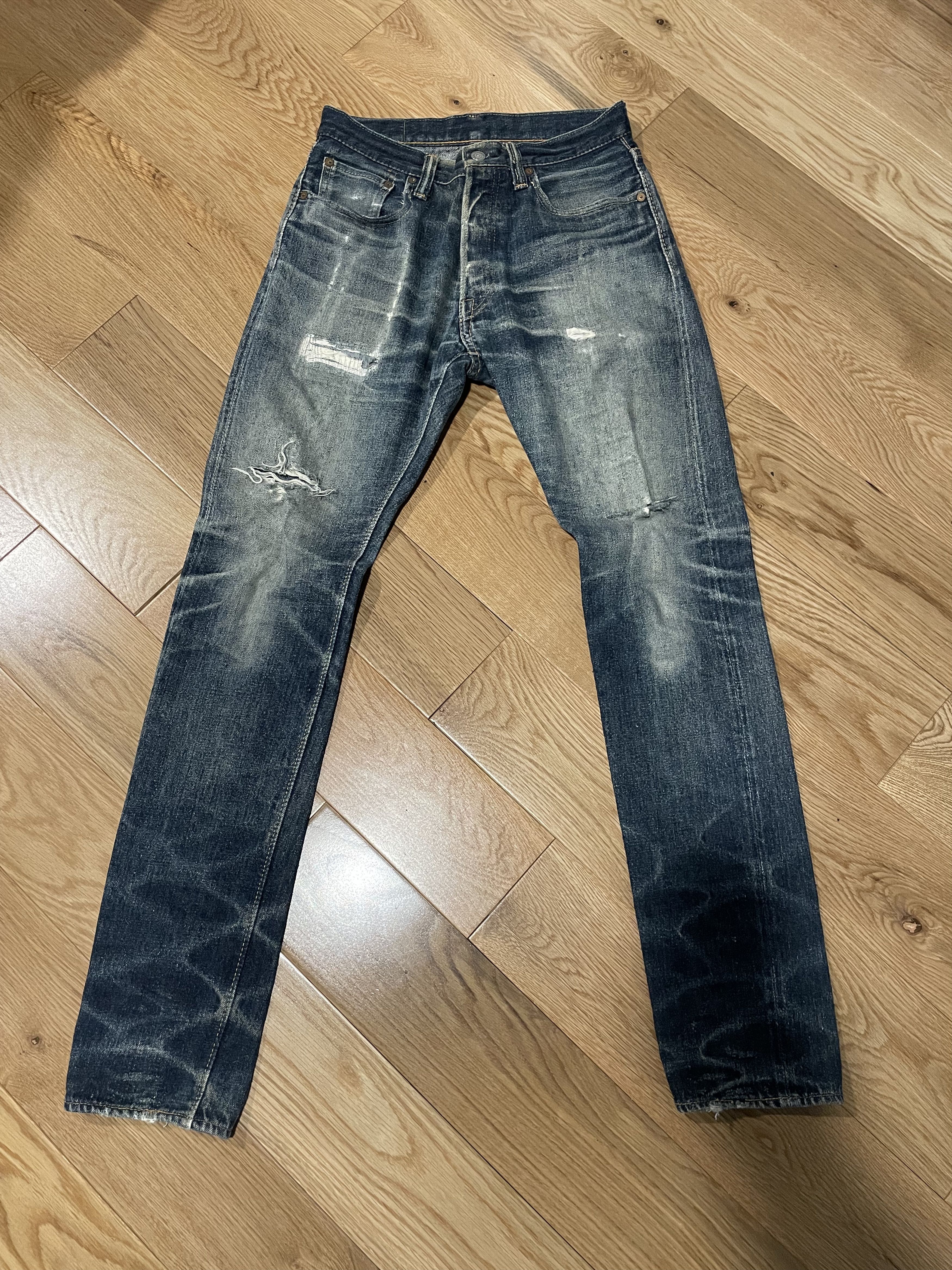 Pure Blue Japan XX-011 13.5 oz SLIM TAPERED