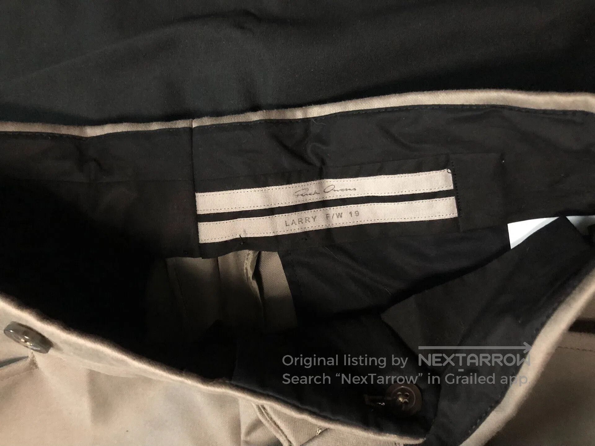 Rick Owens rick owens 19 larry elephant wide pants. Size US 34 / EU 50 - 6 Thumbnail