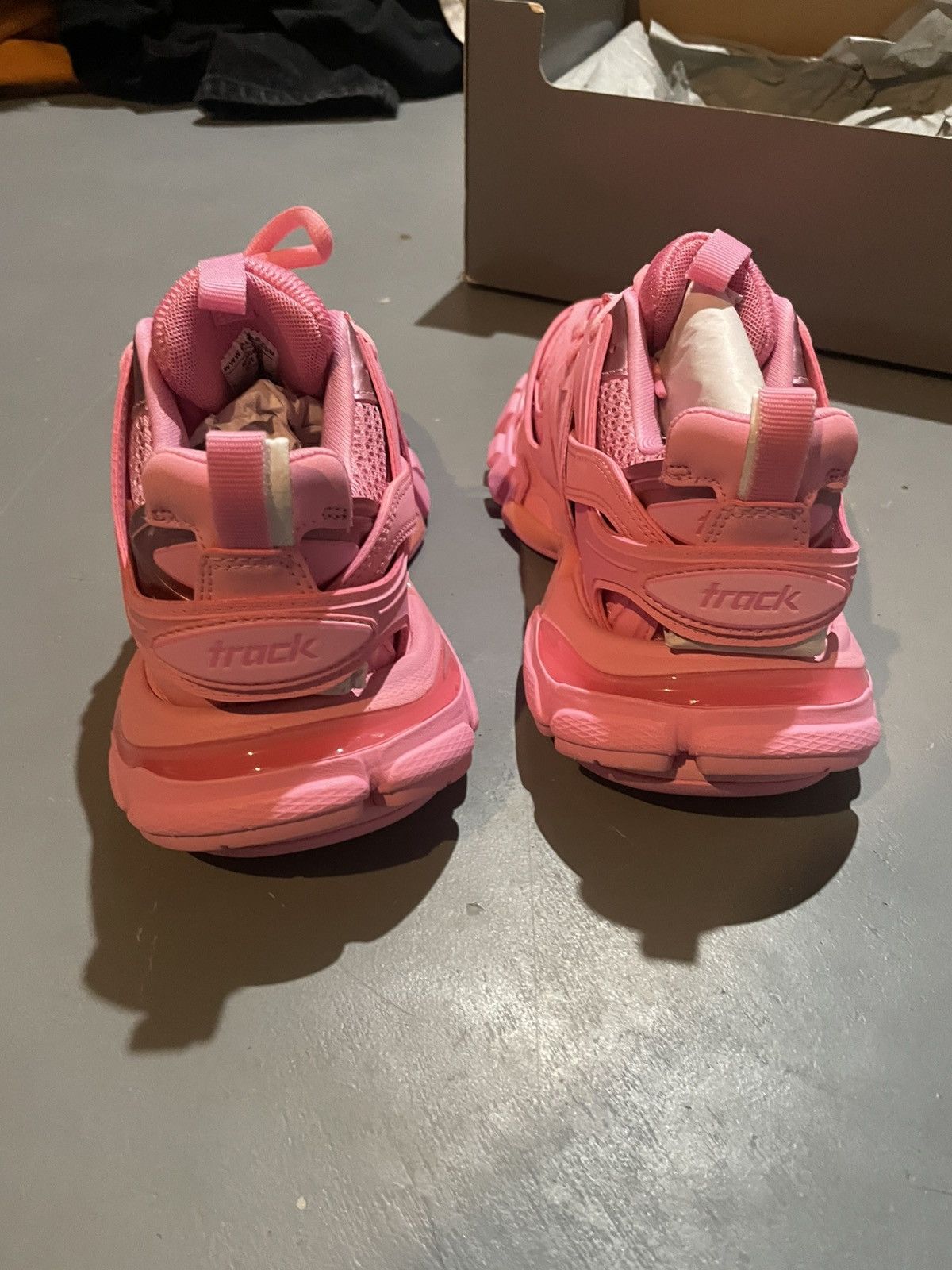 Balenciaga Balenciaga Womens Guava Pink Track Sneaker Size 5.5W NWT Size US 5.5 / IT 35.5 - 4 Thumbnail