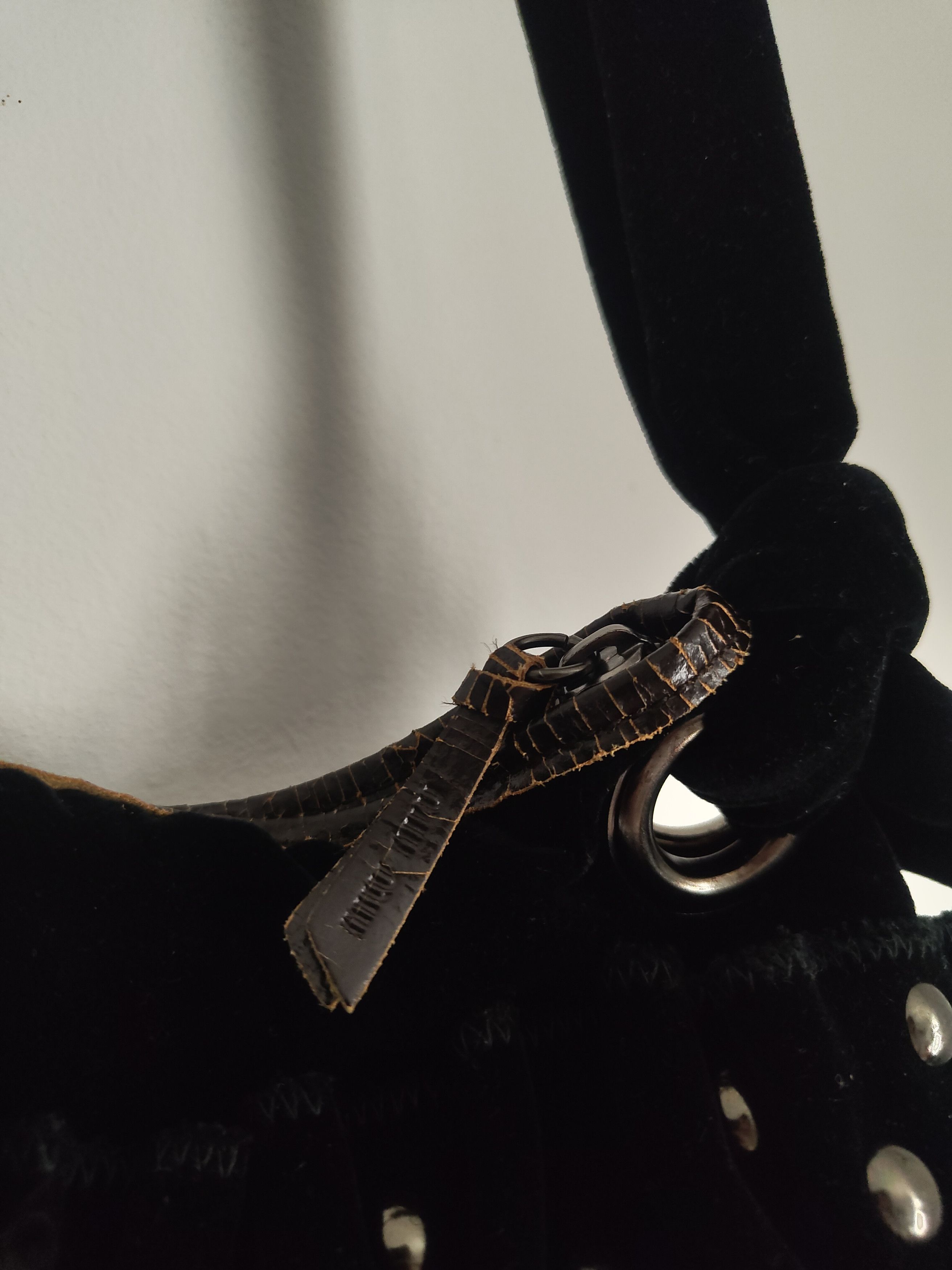 Miu Miu Velvet vintage black Miu Miu bag 00" Size ONE SIZE - 5 Thumbnail