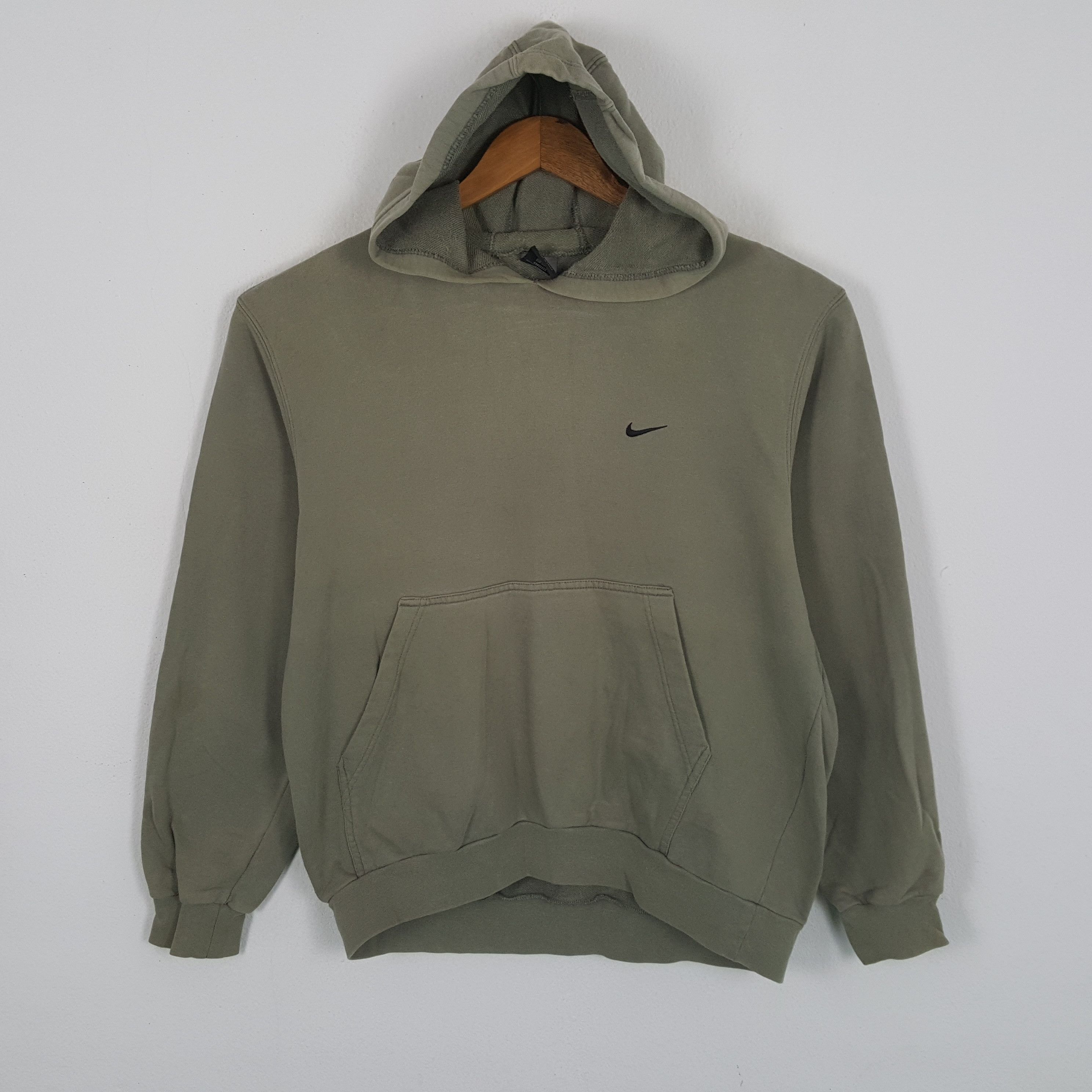 Nike × Vintage Vintage NIKE Small Swoosh Sportswear Hoodies Size US L / EU 52-54 / 3 - 1 Thumbnail