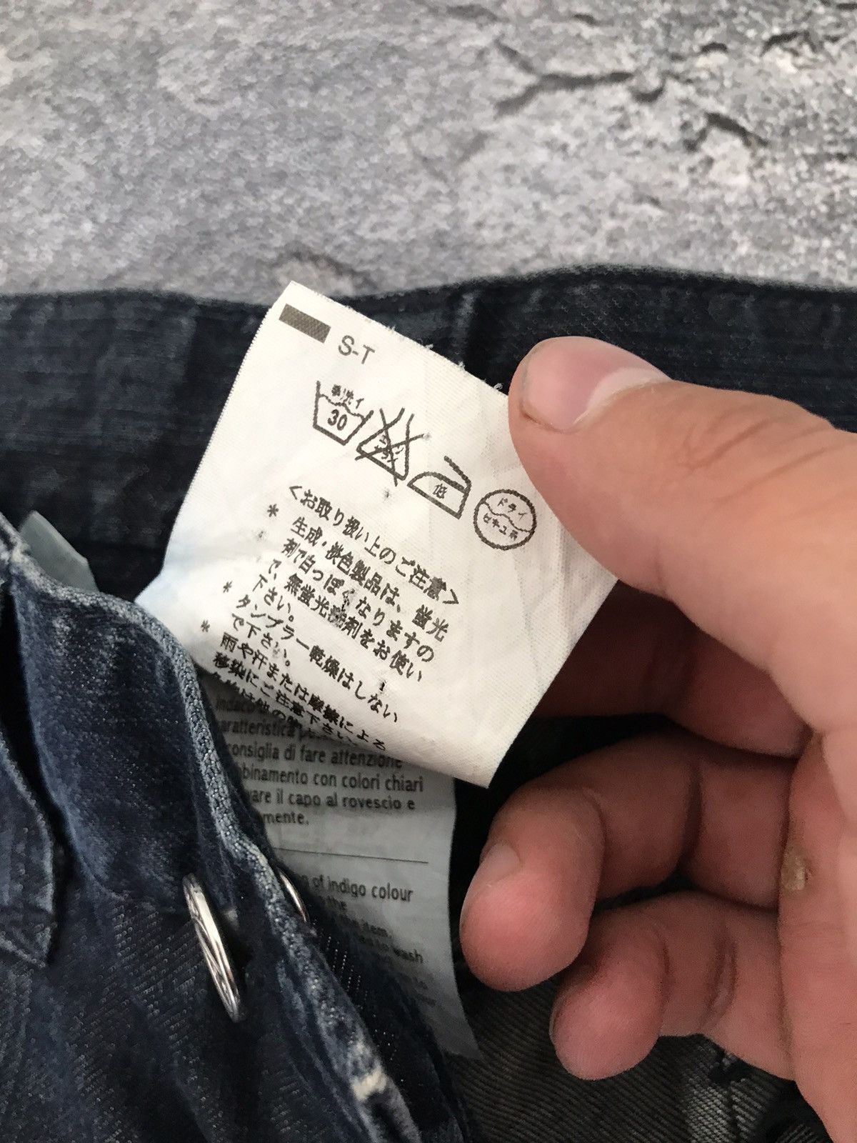 Dolce & Gabbana Dolce & Gabbana D&G Blue Striped Skinny,Wide Bottom Jeans Size 36" / US 14 / IT 50 - 14 Thumbnail