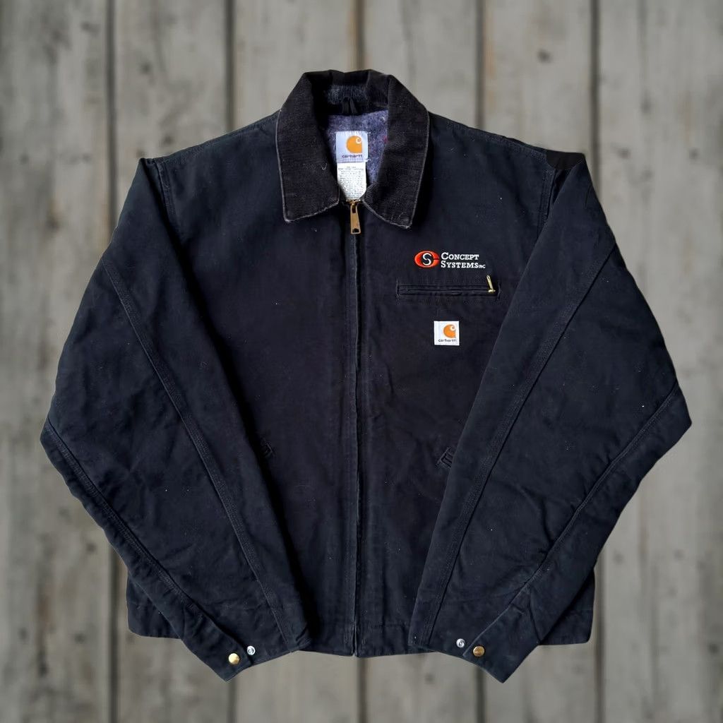 Carhartt × Streetwear × Vintage Rare Carhartt detroit jacket WJ097
