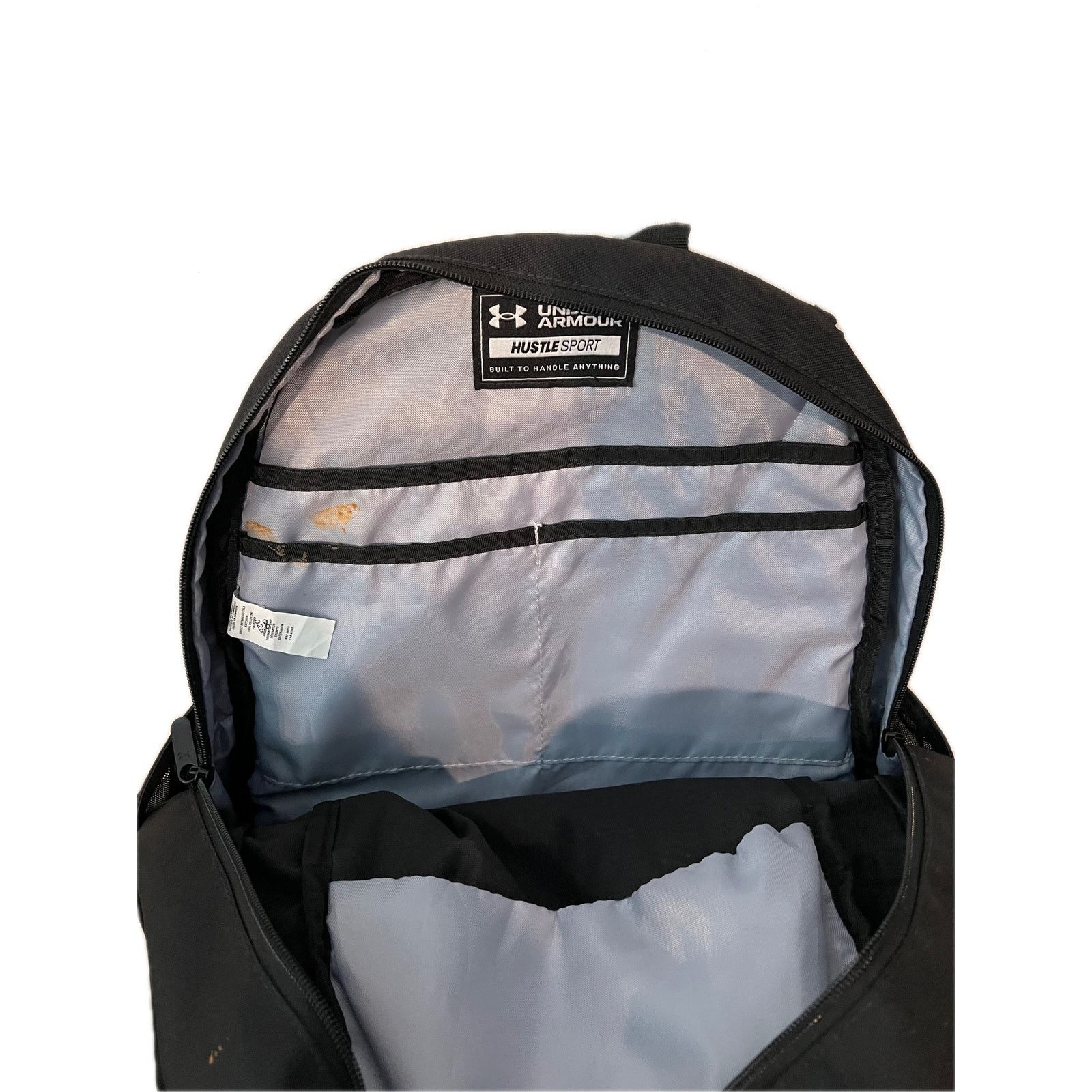 Under Armour Under Armour Black Hustle Sport Backpack Size ONE SIZE - 3 Thumbnail