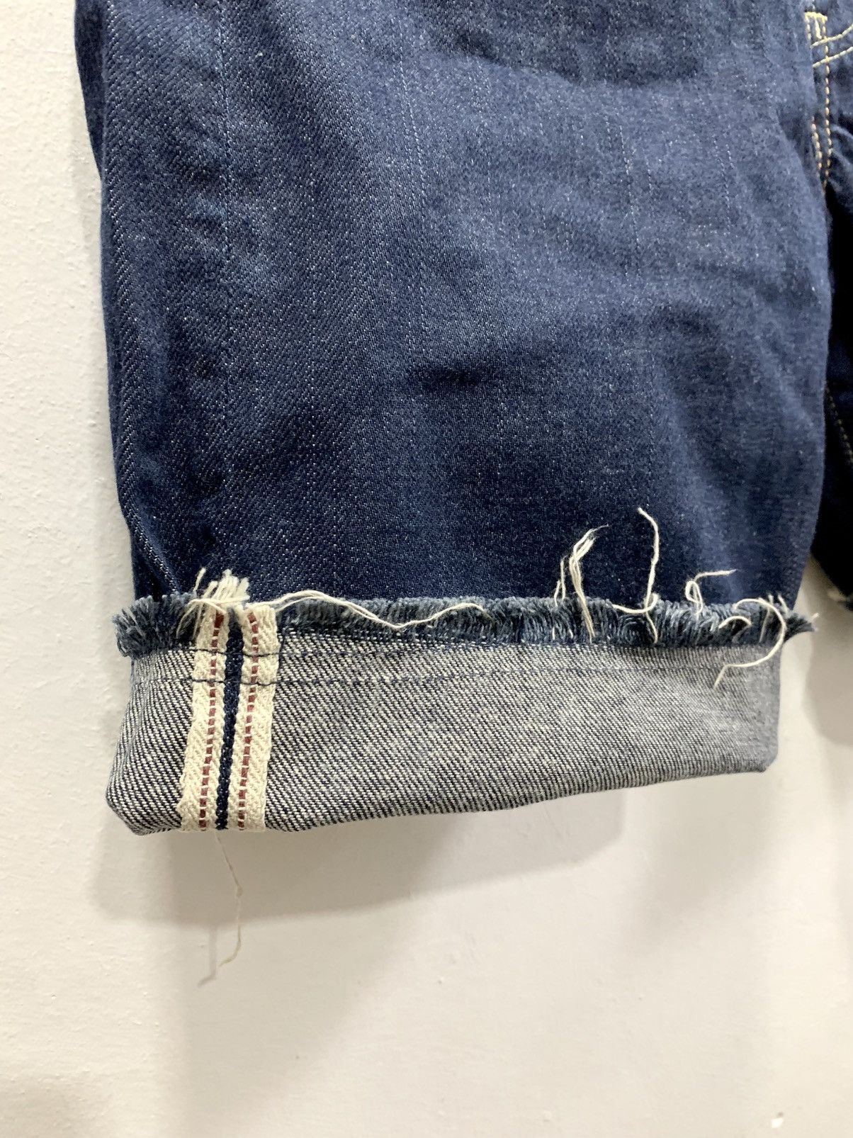 Visvim VISVIM SS18 SOCIAL SCULPTURE INDIGO BLUE - DENIM SHORTS Size US 30 / EU 46 - 2 Thumbnail
