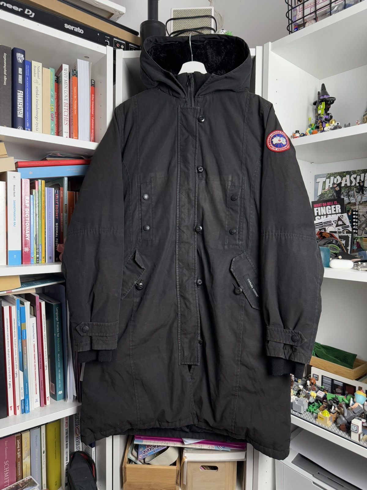 Canada Goose × Designer Canada goose down puffer parka jacket L outdoor designer rare Size L / US 10 / IT 46 - 1 Thumbnail