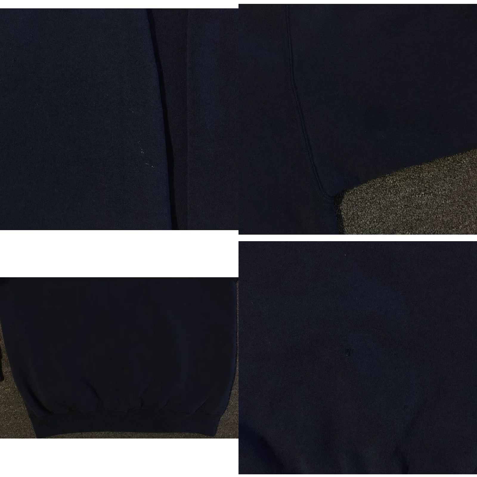 Vintage VINTAGE Georgetown University Hoodie M Blue 90s Distressed College Pullover Sweatshirt Mens Size US M / EU 48-50 / 2 - 9 Thumbnail