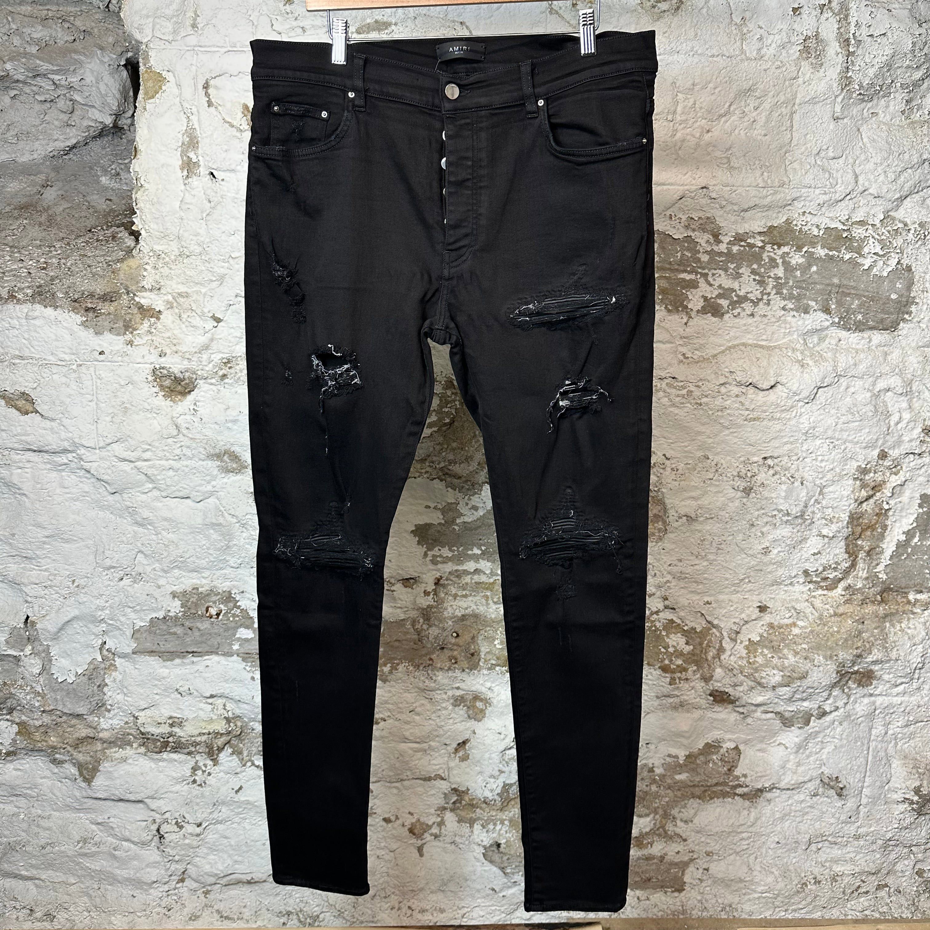 Amiri Amiri MX1 Black Jeans Sz 29 | Grailed