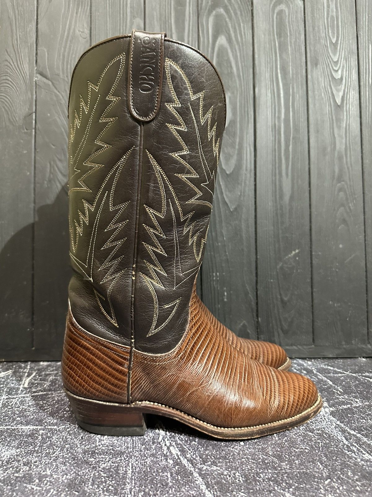 Sancho Boots Sancho Cowboy Brown Leather Boots Size 39 Size US 9 / IT 39 - 1 Thumbnail