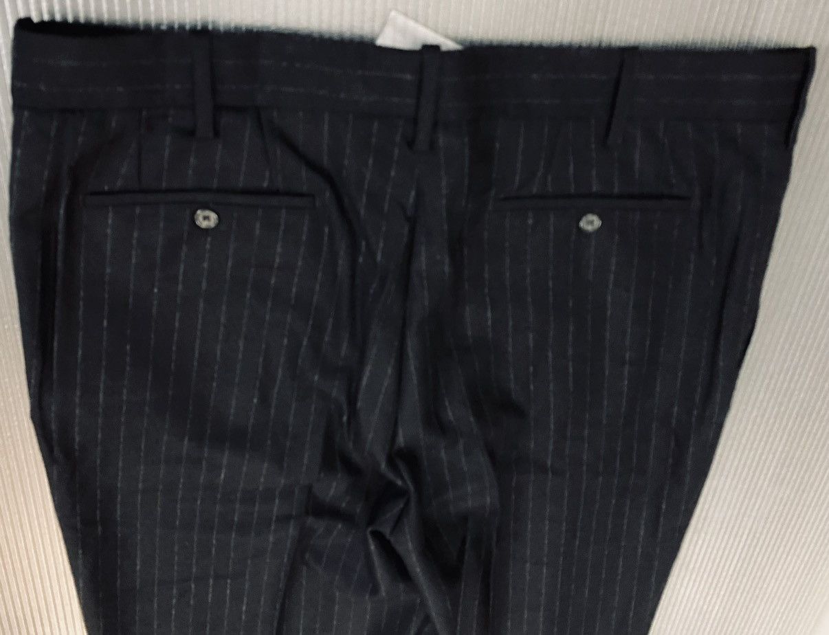 Yohji Yamamoto Yohji Yamamoto 🇮🇹 costume D’homme Nero wool felt slacks 5 NWT Size US 39 - 14 Thumbnail