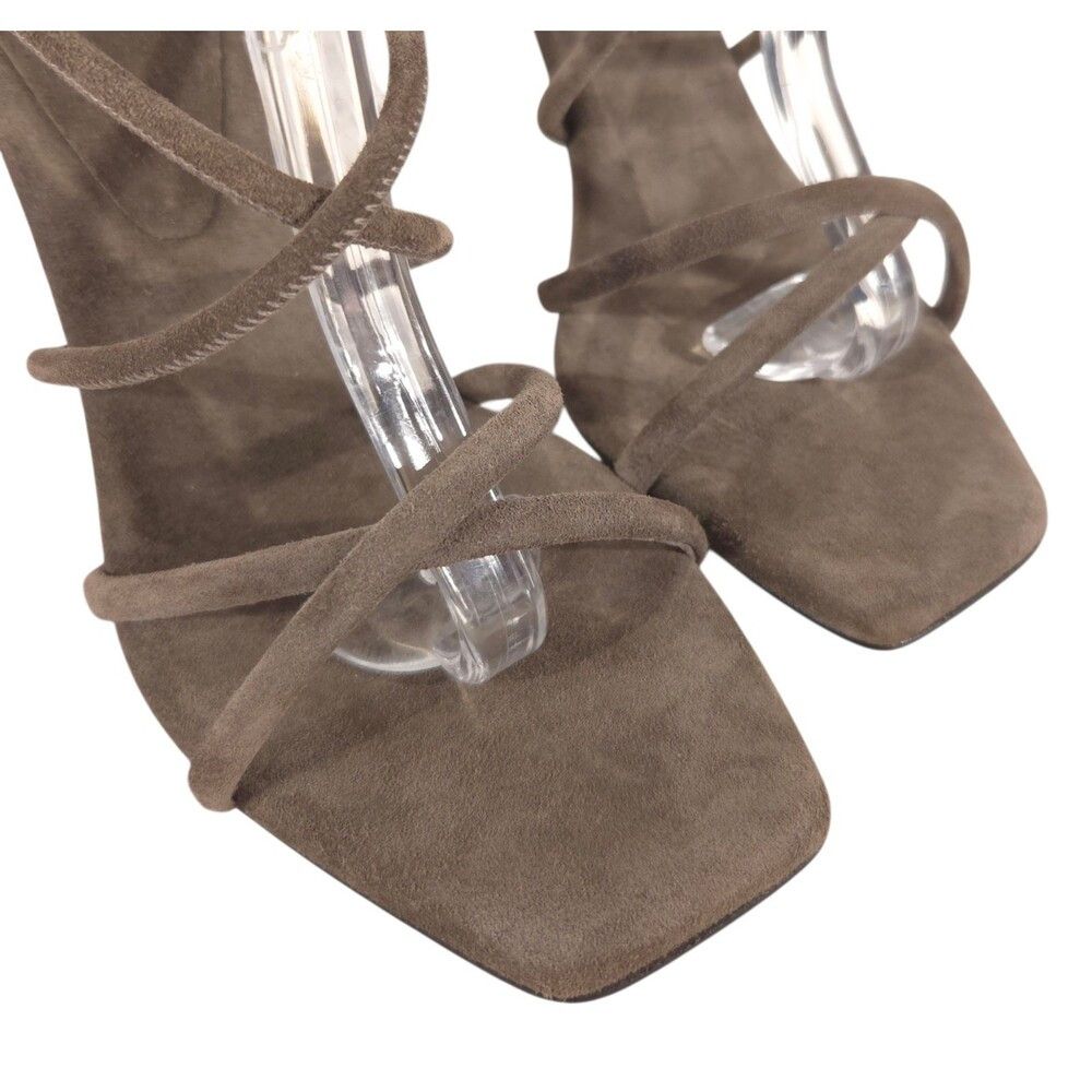 Brunello Cucinelli Brunello Cucinelli Monili Cage Suede Lace Up Heel US 6 EU 36 Size US 6 / IT 36 - 3 Thumbnail