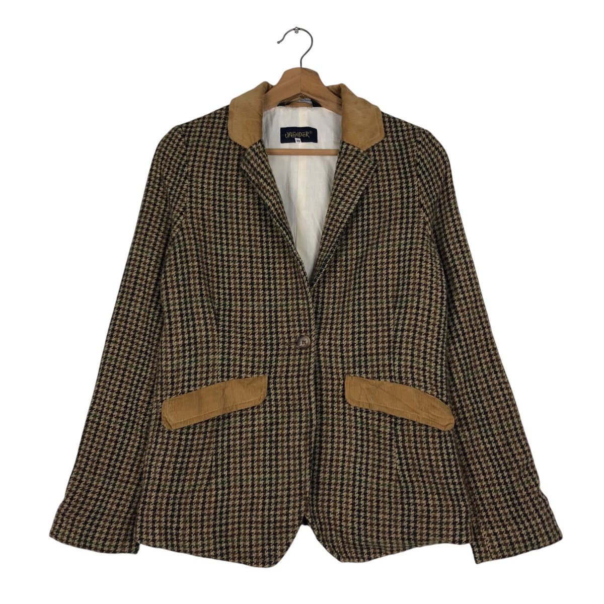 Japanese Brand 📌Opender Made In England Wool Jacket Paul Harden Design Size US M / EU 48-50 / 2 - 2 Thumbnail