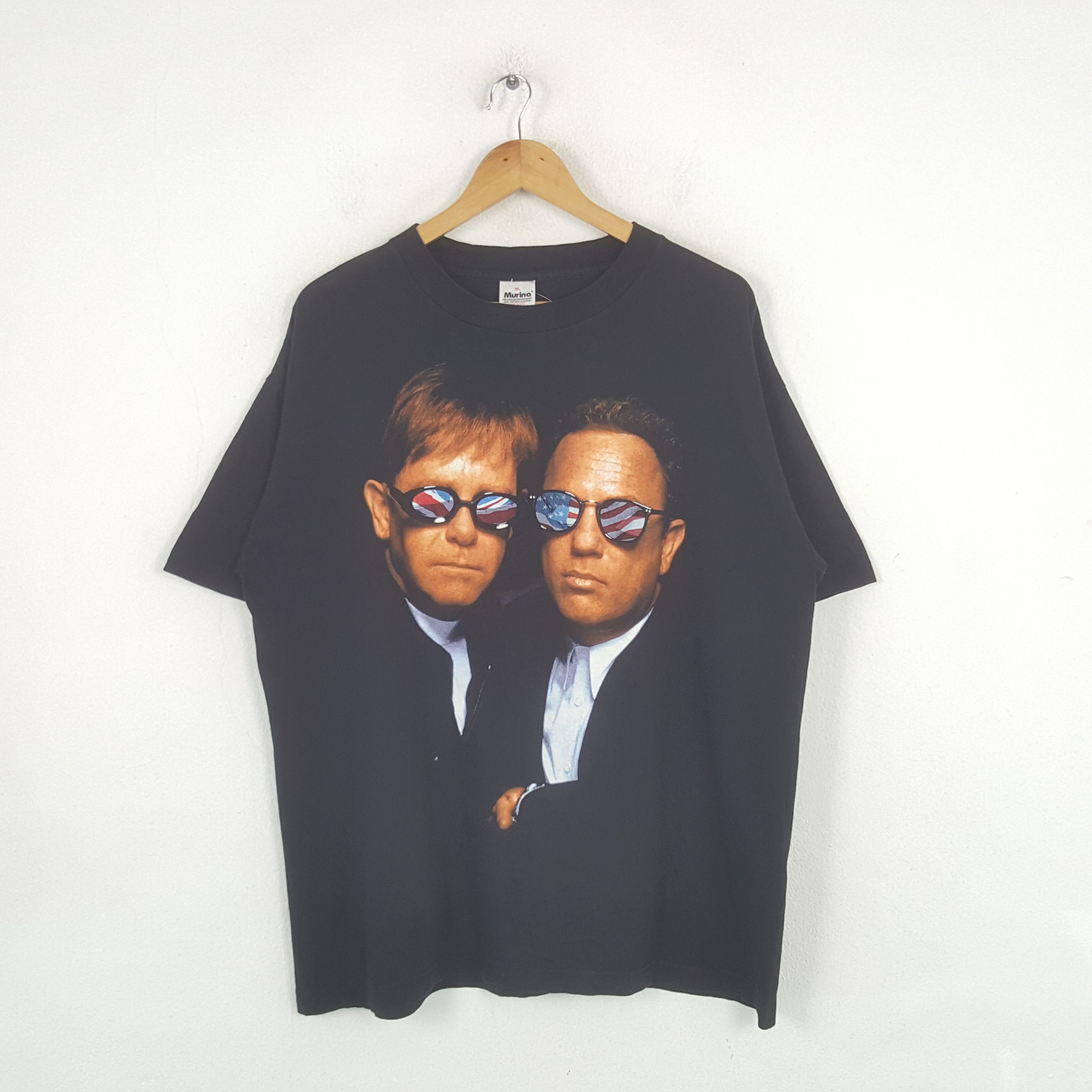 Band Tees Vintage Elton John & Billy Joel Summer Of 94 Tshirt 31 Size US XL / EU 56 / 4 - 1 Thumbnail