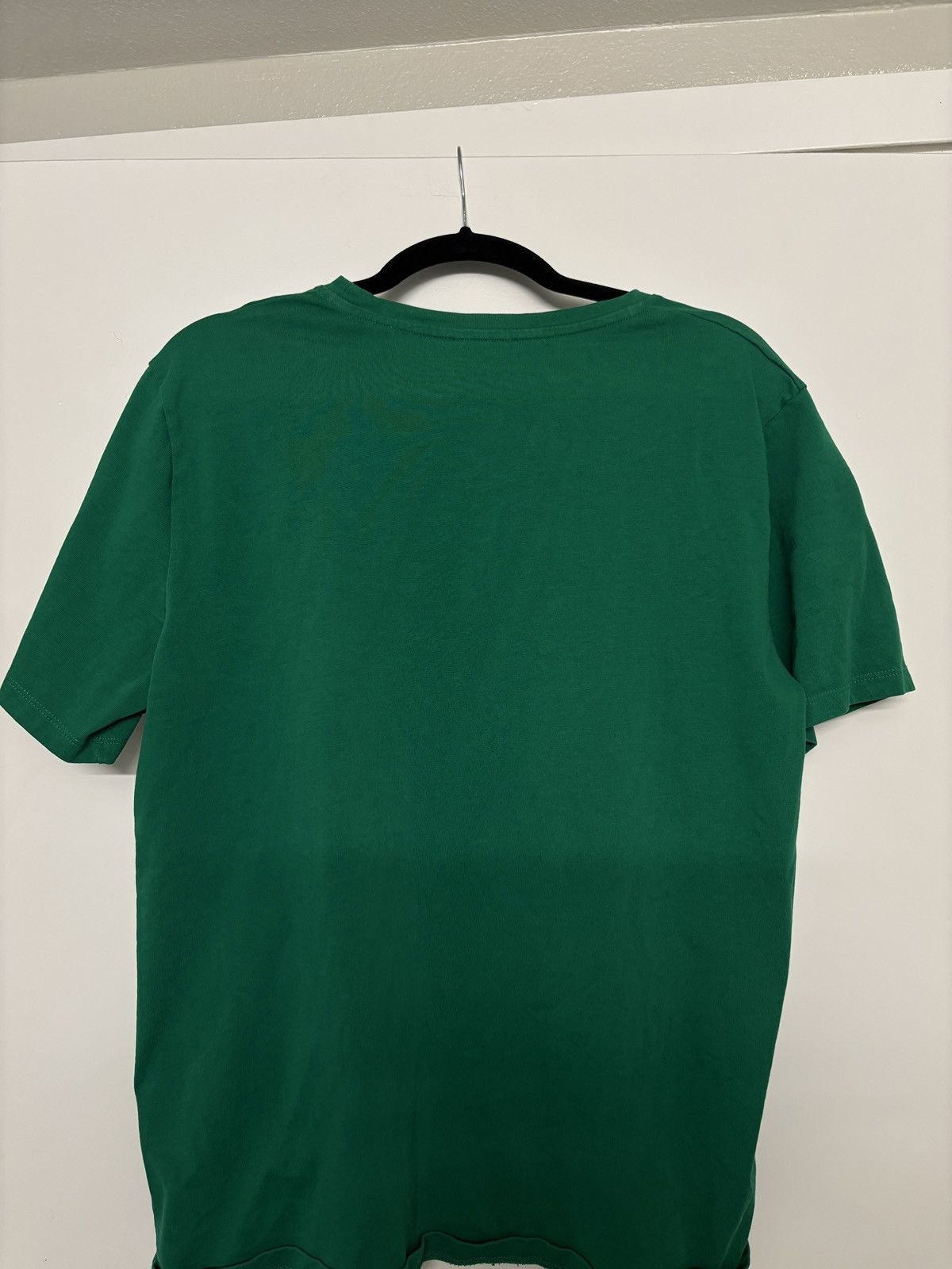 A.P.C. A.P.C. Rue Madame Paris Green Logo Tee Size US XL / EU 56 / 4 - 3 Thumbnail
