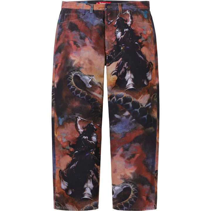 Supreme Supreme Frazetta Loose Fit Jean Size US 36 / EU 52 - 1 Thumbnail