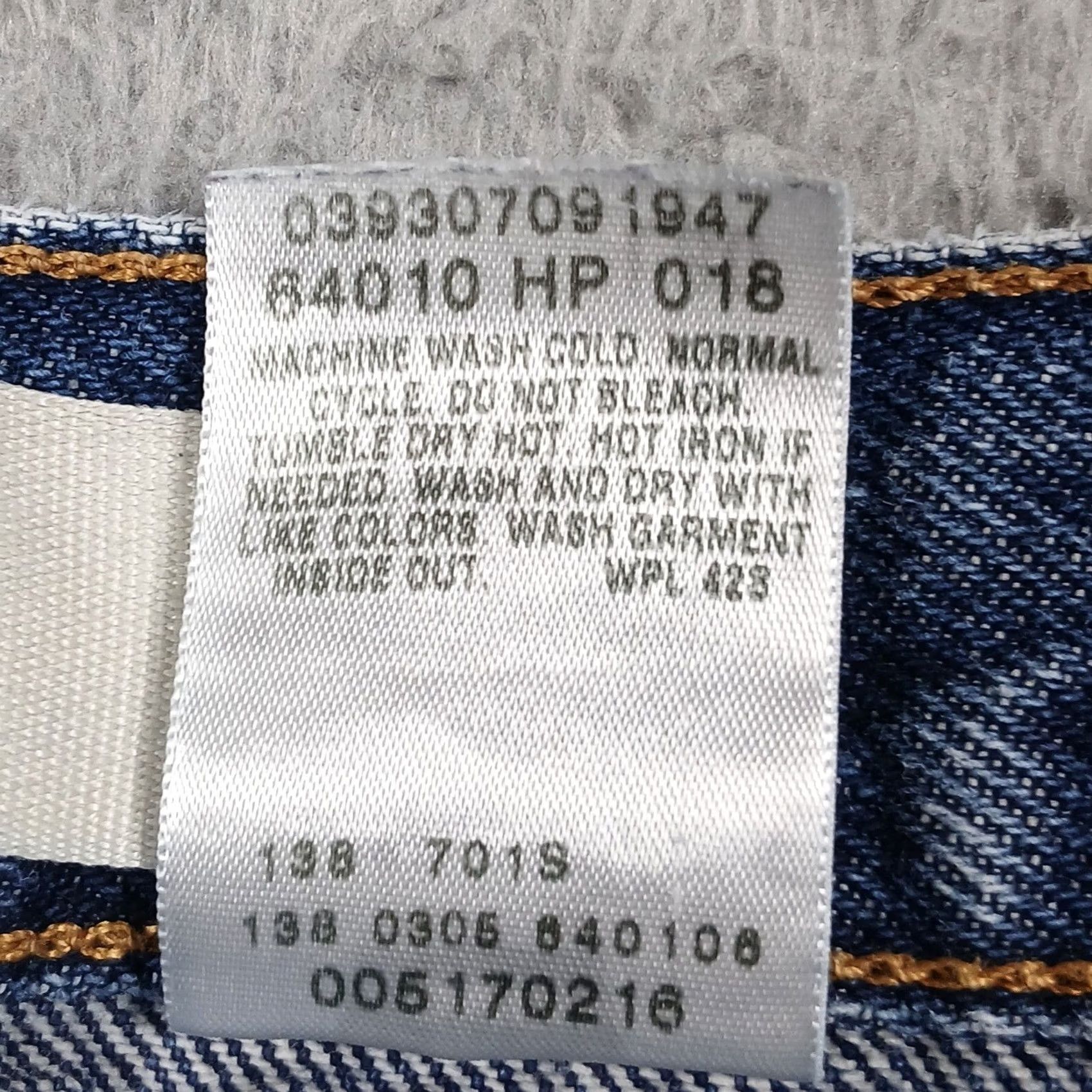 Levi's Levi's 517 Bootcut Jeans Mens W40 L30 Blue Denim Classic Fit Straight Slant Size US 40 / EU 56 - 6 Thumbnail
