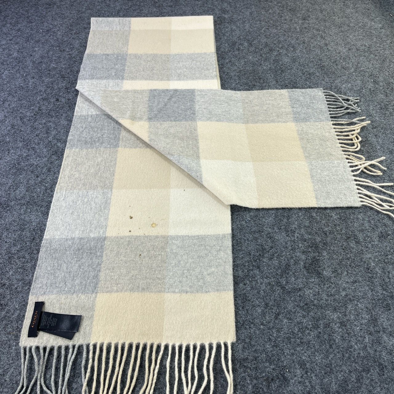 Coach Coach Cashmere Scarf / Muffler / Neckwear T416 Size ONE SIZE - 3 Thumbnail