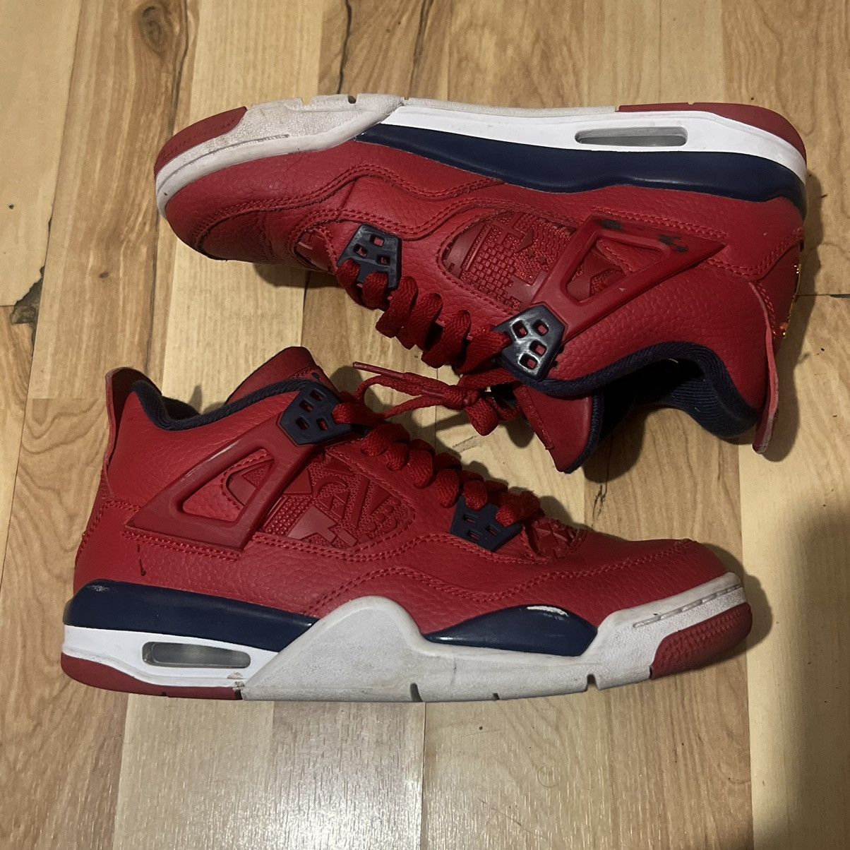 Jordan Brand Air Jordan 4 Fiba Sz 5.5y Size US 7 / IT 37 - 2 Thumbnail
