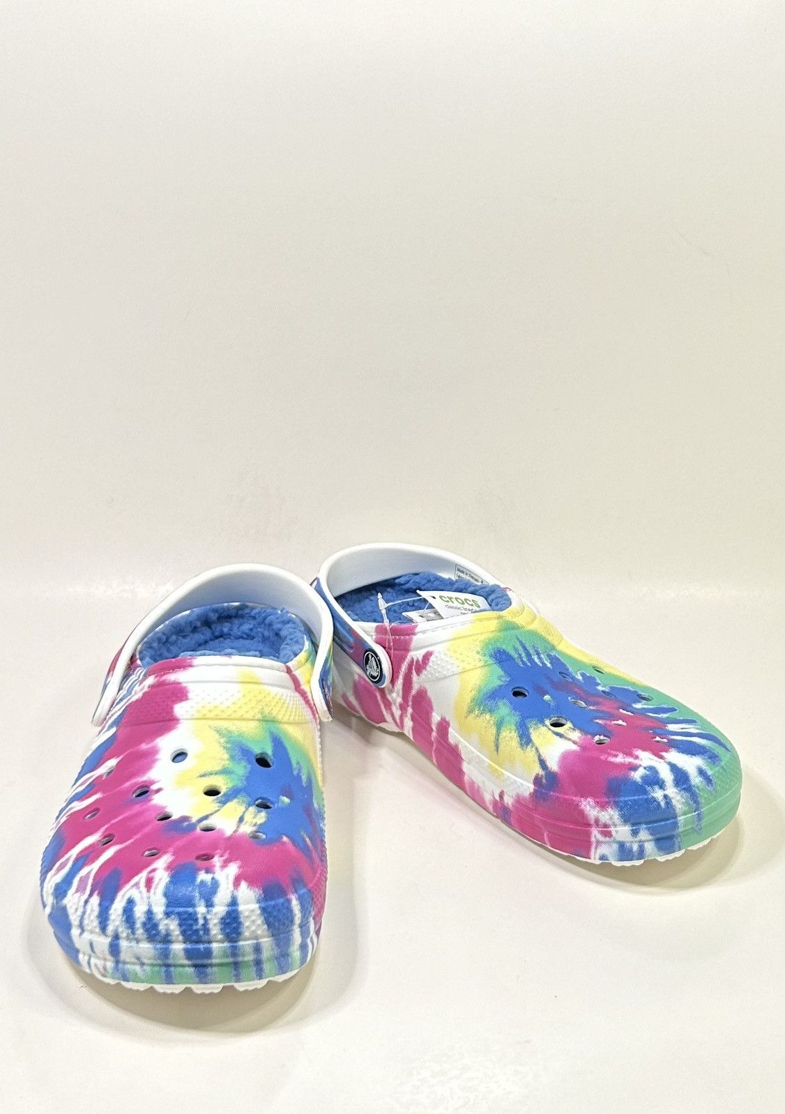 Crocs Size 6 - Girls Crocs Classic Lined Clogs 206683-4SO Boys 7.5 Size US 6 / IT 36 - 2 Thumbnail