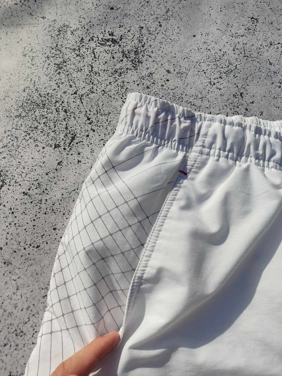 Nike × Vintage Vintage Nike Drill Shorts Nylon Small Swoosh Y2K USA ACG Size US 31 - 3 Thumbnail