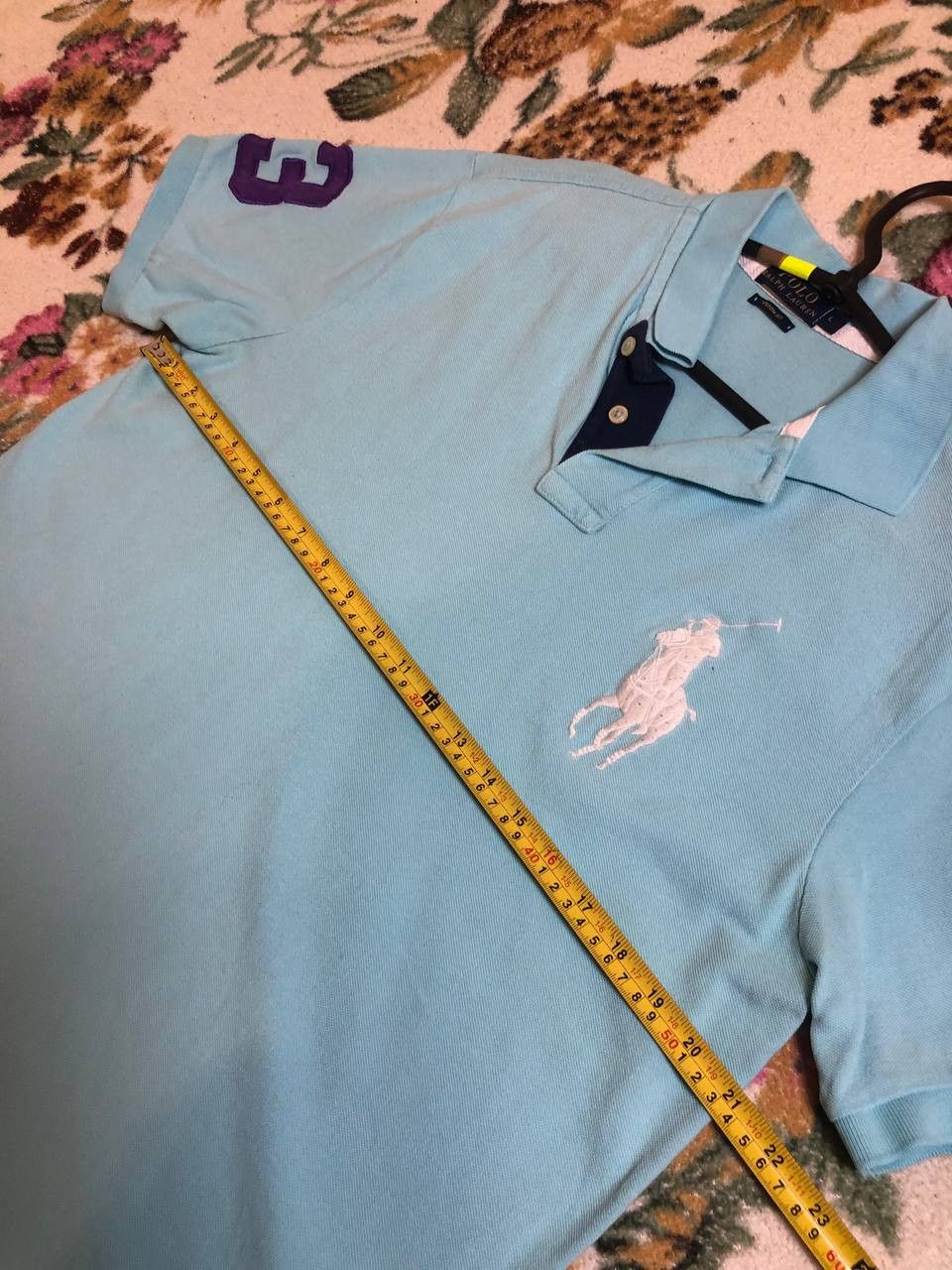 Polo Ralph Lauren Polo Ralph Lauren Shirt Blue Short Sleeve Casual Size US L / EU 52-54 / 3 - 6 Thumbnail